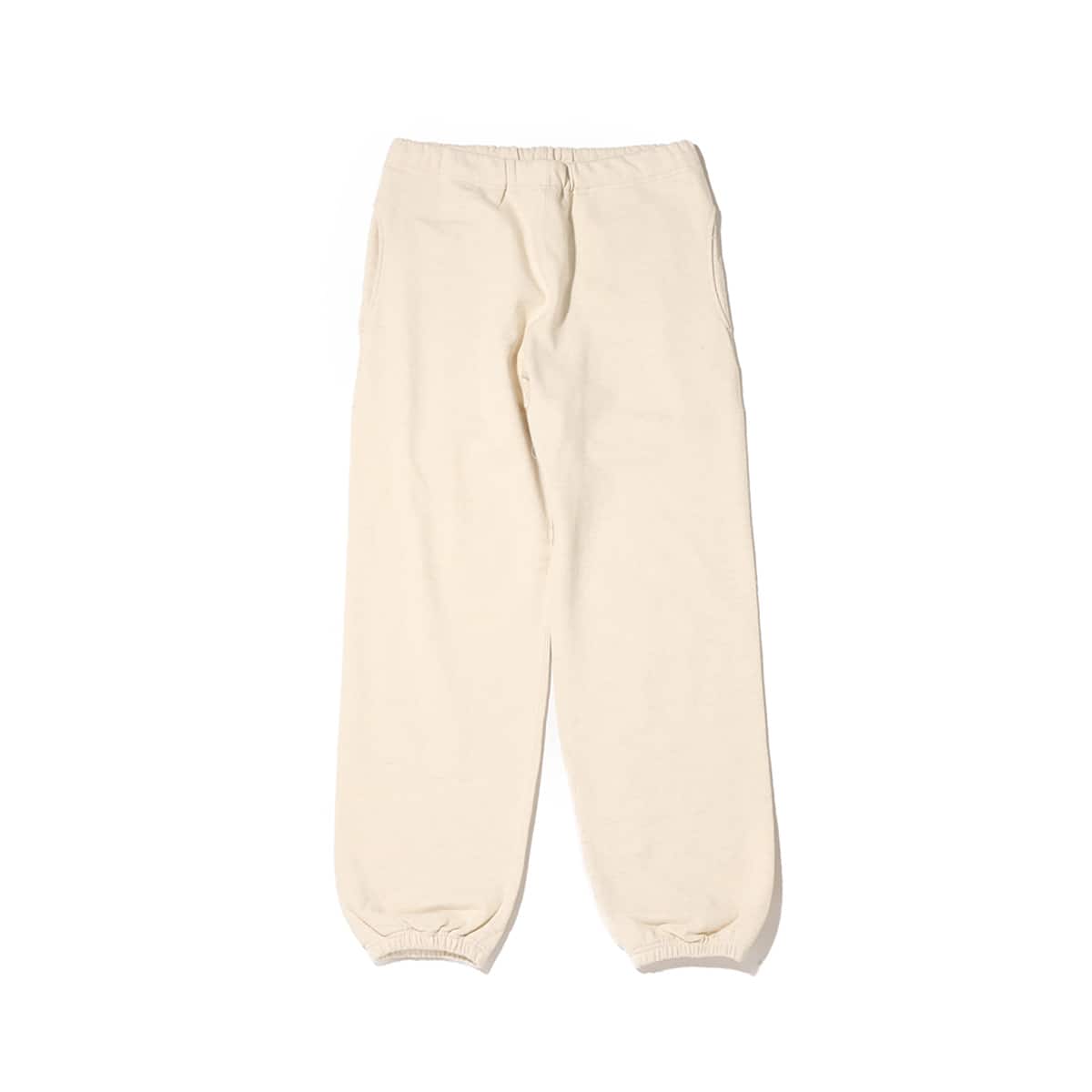 snow peak Recycled Cotton Sweat Pants Oatmealのメイン画像