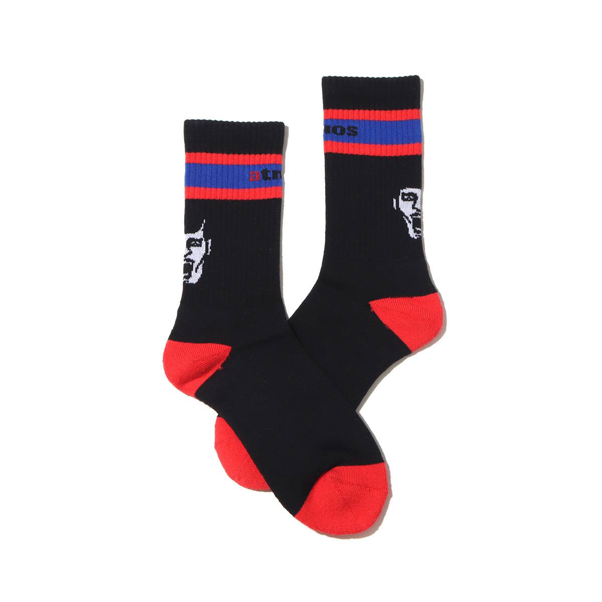 PUNK DRUNKERS × atmos あいつSOCKS BLACK 21FA-I_photo_large