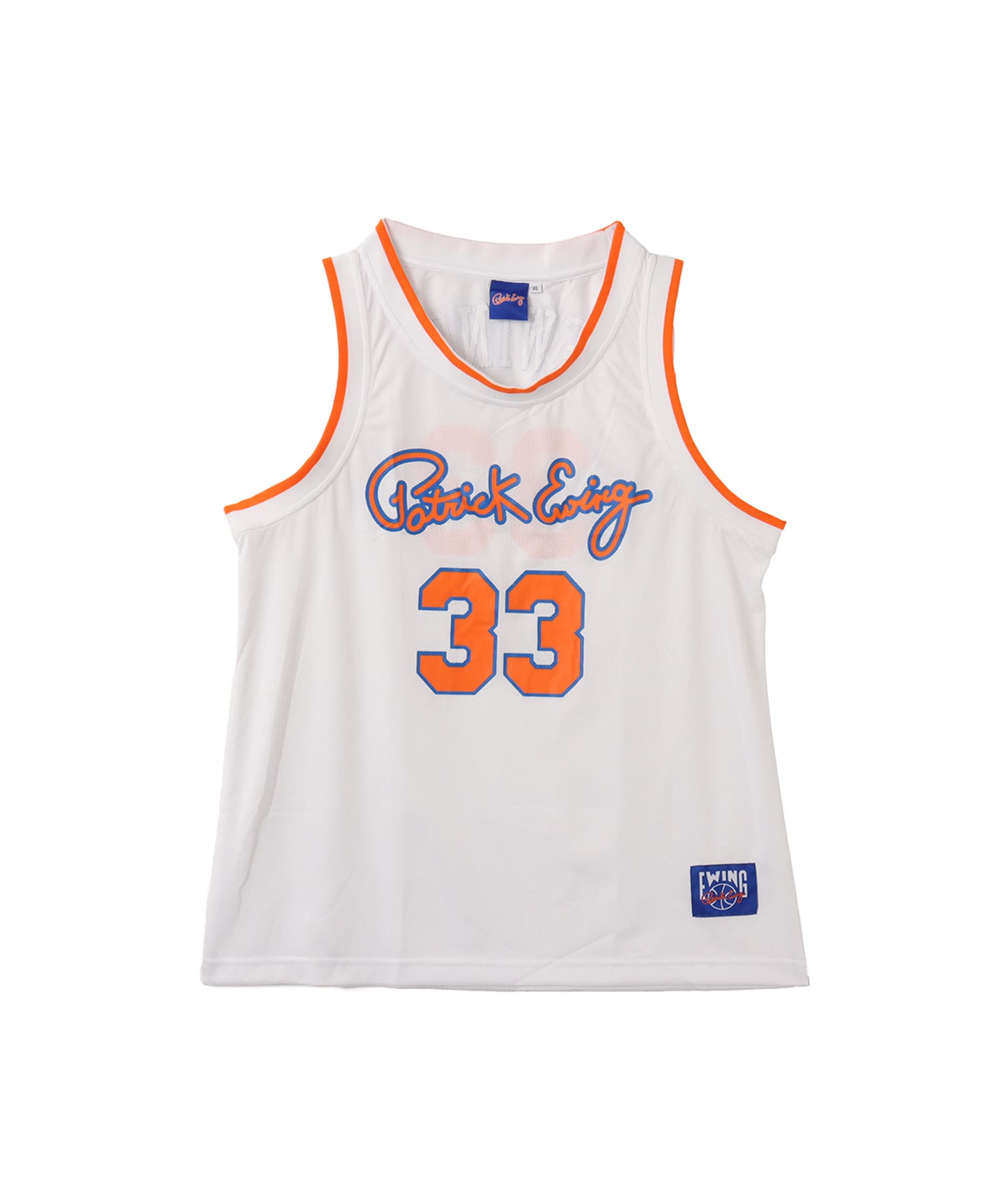 EWING Basketball Jersey WHITE/ORANGE（ユーイング