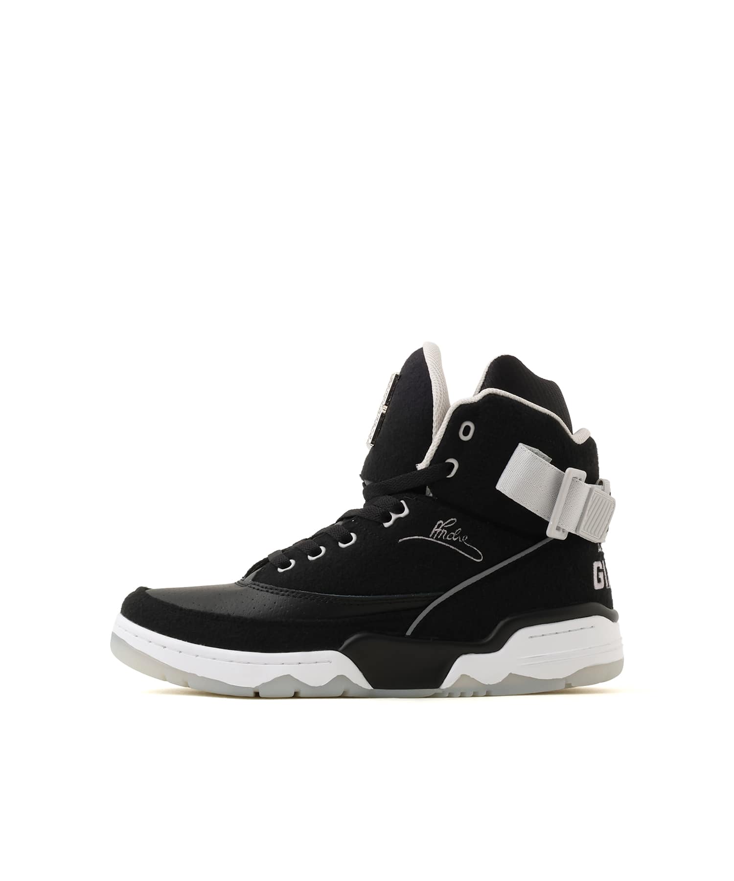 EWING 33 HI x ANDRE THE GIANT BLACK/GREYのメイン画像
