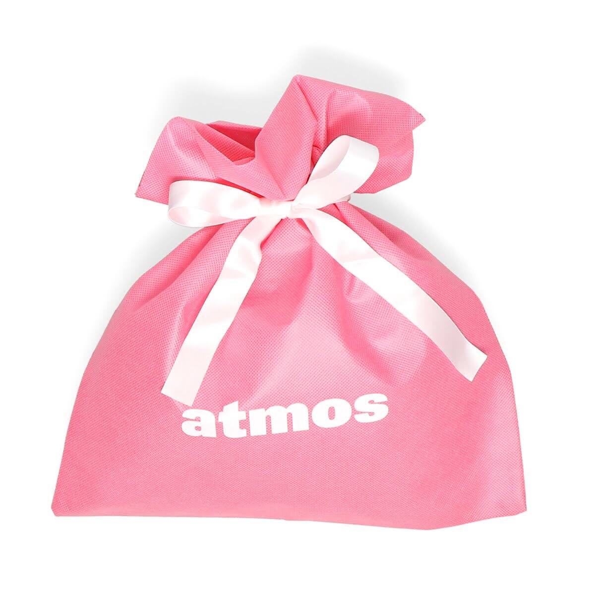 ATMOS PINK GIFT WRAPPING BAG NEW M ピンク 21FA-Iのメイン画像