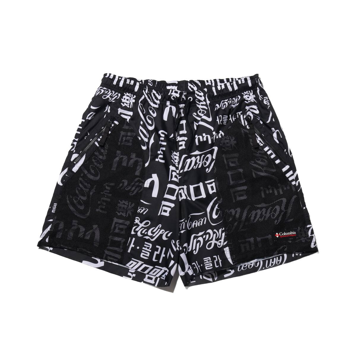 COCA-COLA x Columbia x ATMOS LAB RIPTIDE TXT SHORT BLACK 20SP-S_photo_large