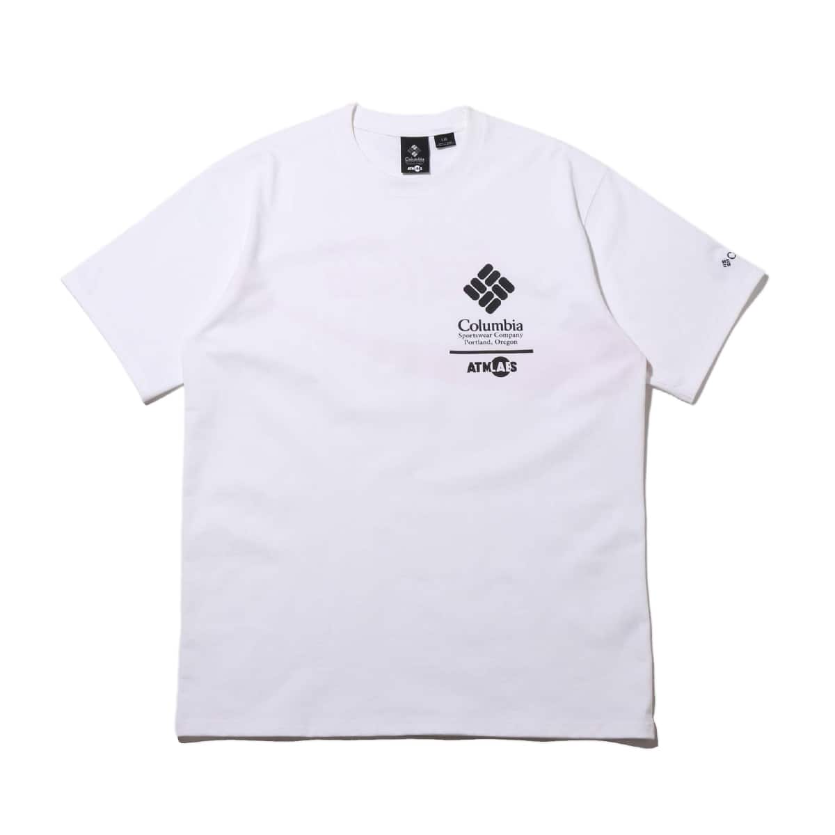 COCA-COLA x Columbia x ATMOS LAB CSC BASIC LOGO TXT SHORT SLEEVE T-SHIRT WHITE, INTENSE RED 20SP-S_photo_large