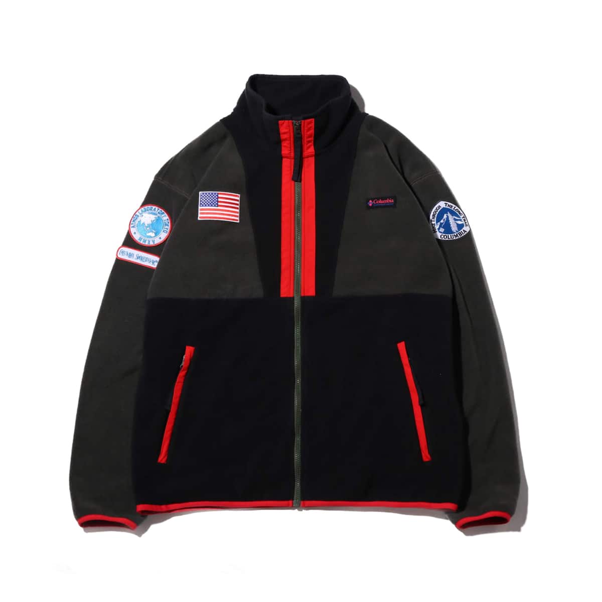 Columbia x atmos lab BackBowl™TextFullZipFleece Black 19FA-S_photo_large