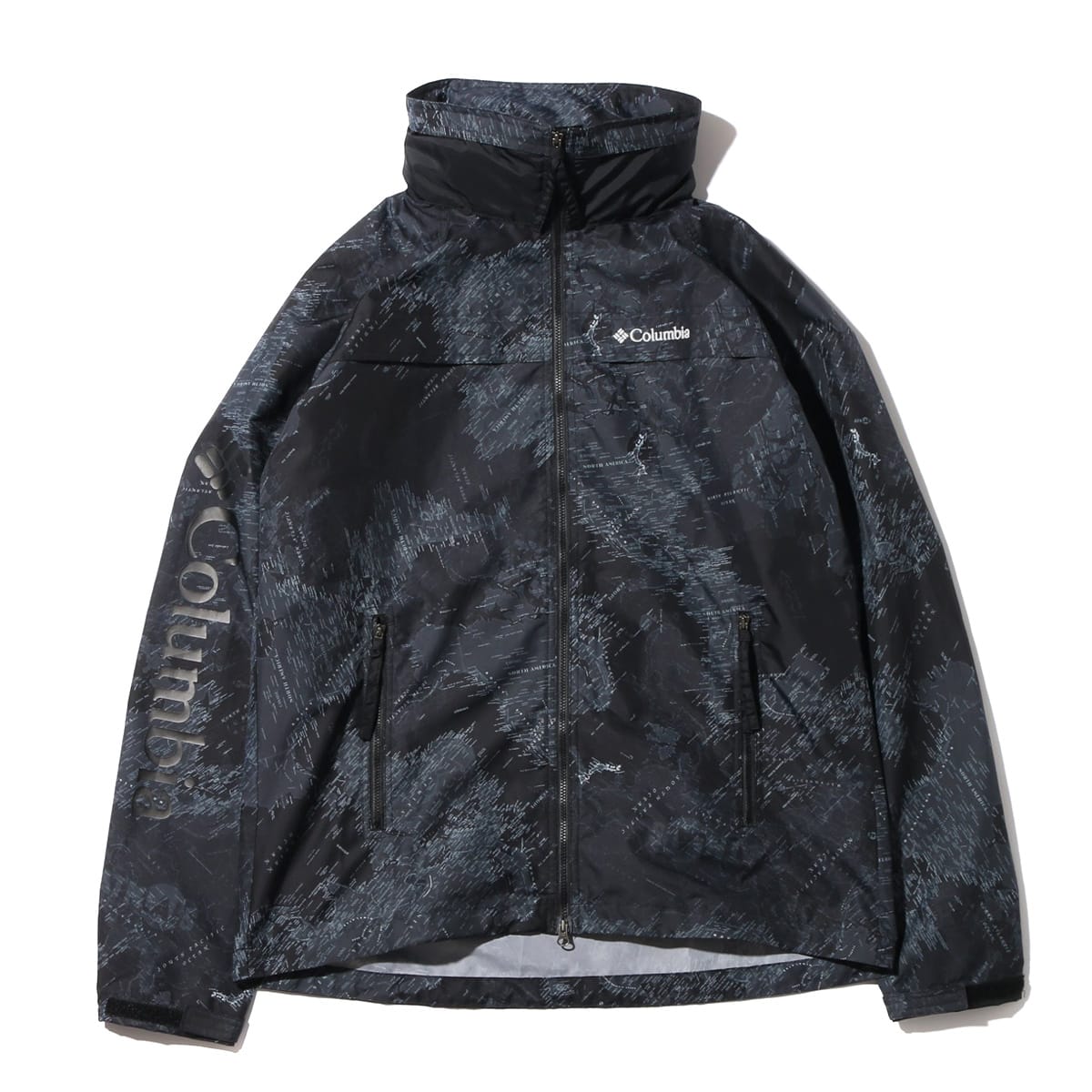 Columbia × ATMOS LAB Sawtooth Jacket Black Map Print_photo_large