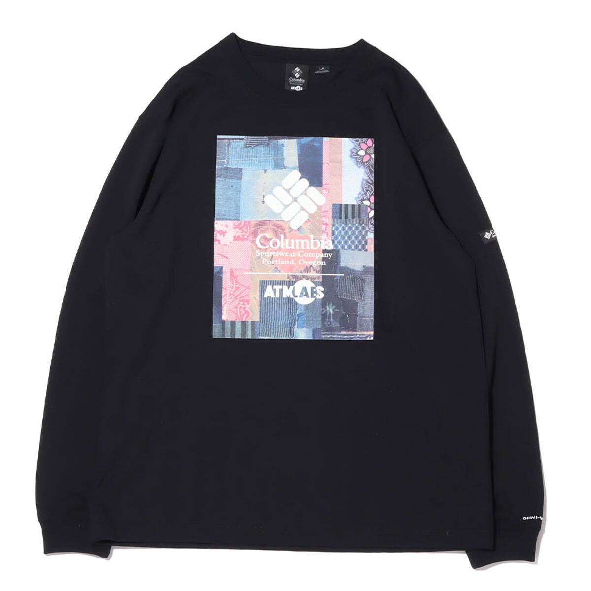 Columbia x ATMOS LAB Powder Keg™ Long Sleeve Tee BLACK 20FA-S_photo_large