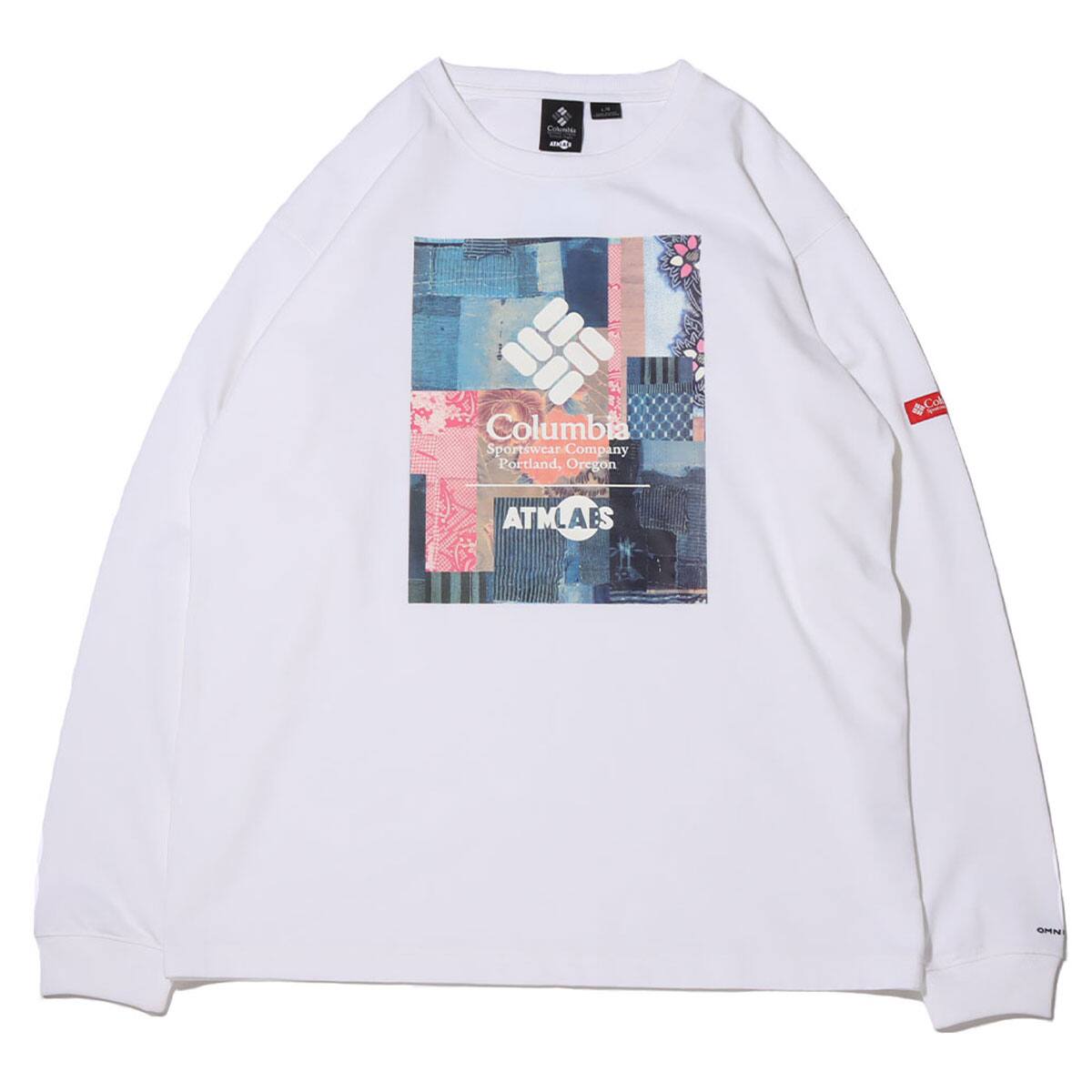 Columbia x ATMOS LAB Powder Keg™ Long Sleeve Tee WHITE 20FA-S_photo_large