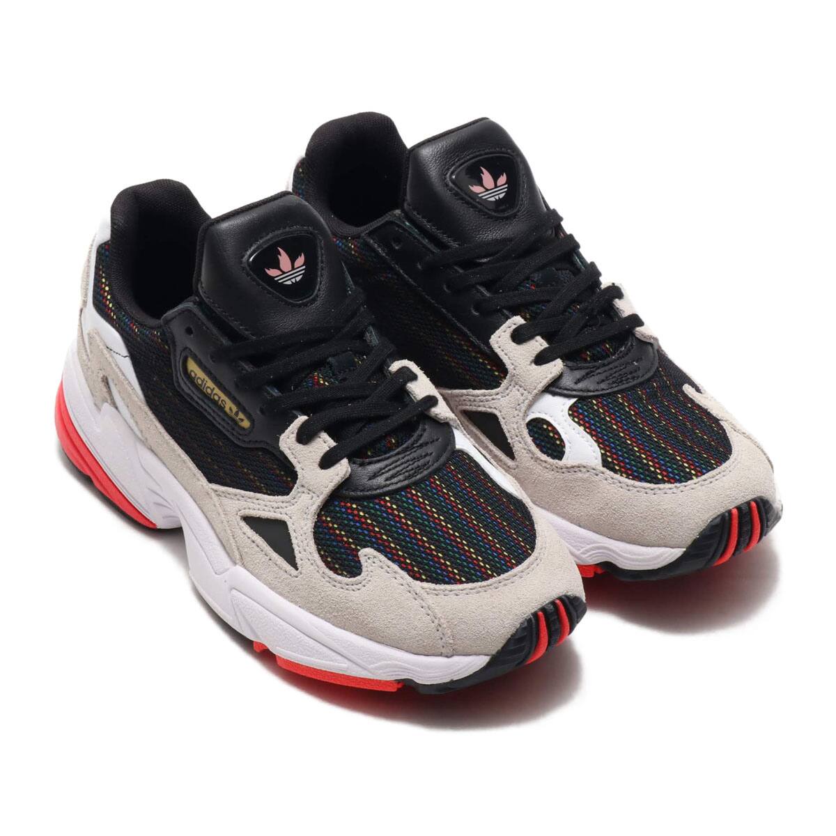 adidas ADIDASFALCON W CORE BLACK/FOOTWEAR WHITE/HIGHREZ RED 20SS-S_photo_large
