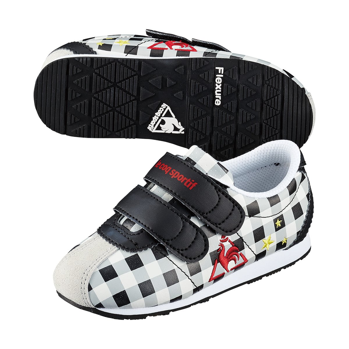 le coq sportif MONTPELLIER III ART F BLACK CHECK のメイン画像