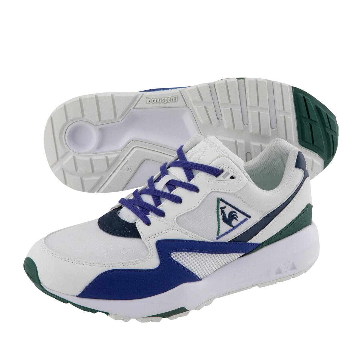 le coq sportif LCS R800 Z1 ホワイト/ネイビー 22SS-S