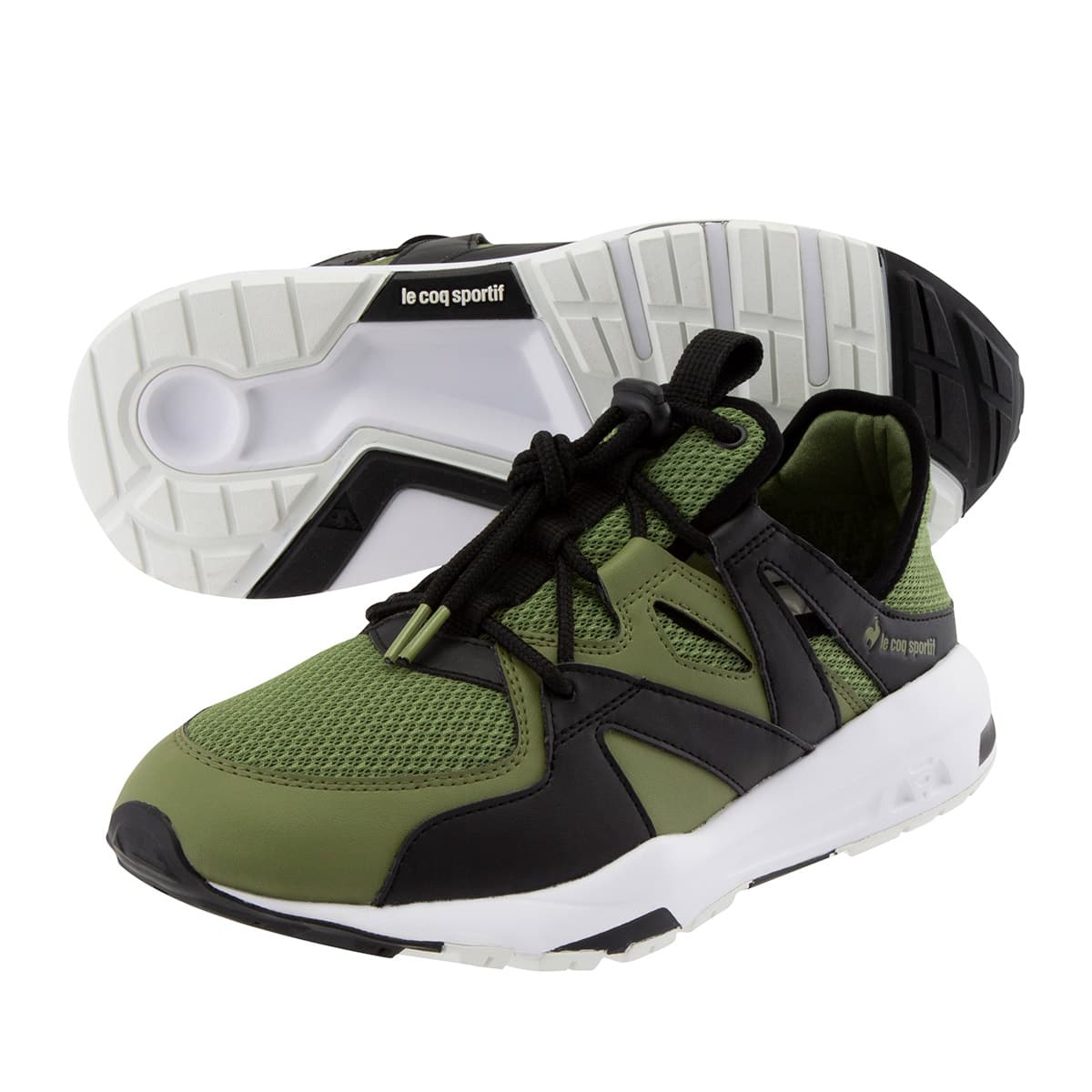 le coq sportif LCS R800 Z1 SM オリーブ 22SS-Iのメイン画像