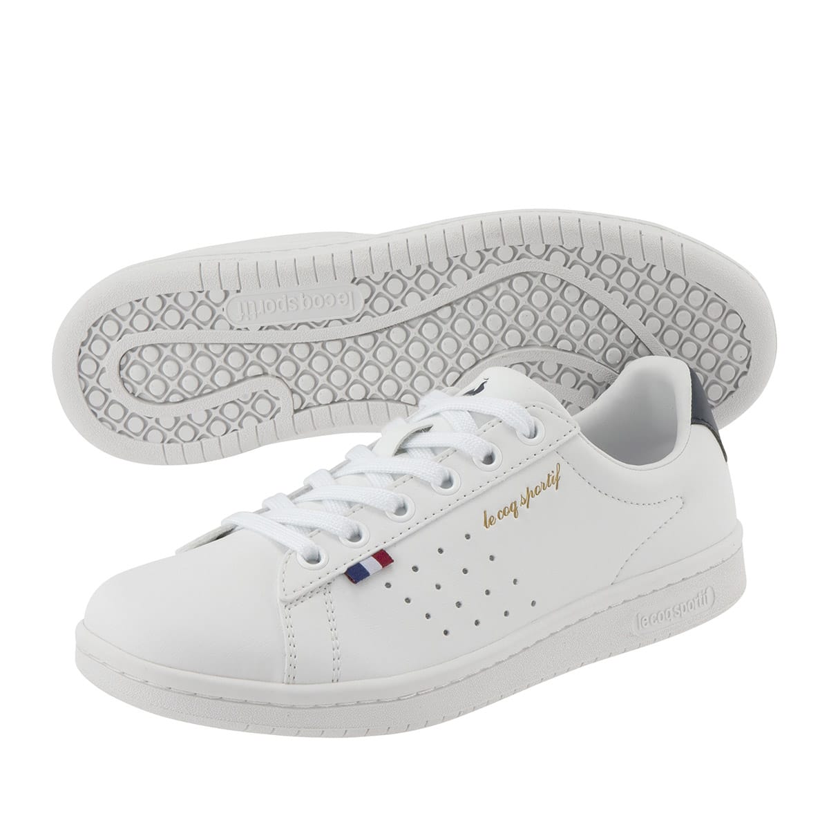 le coq sportif LA ROLAND SL ホワイト/ネイビーのメイン画像