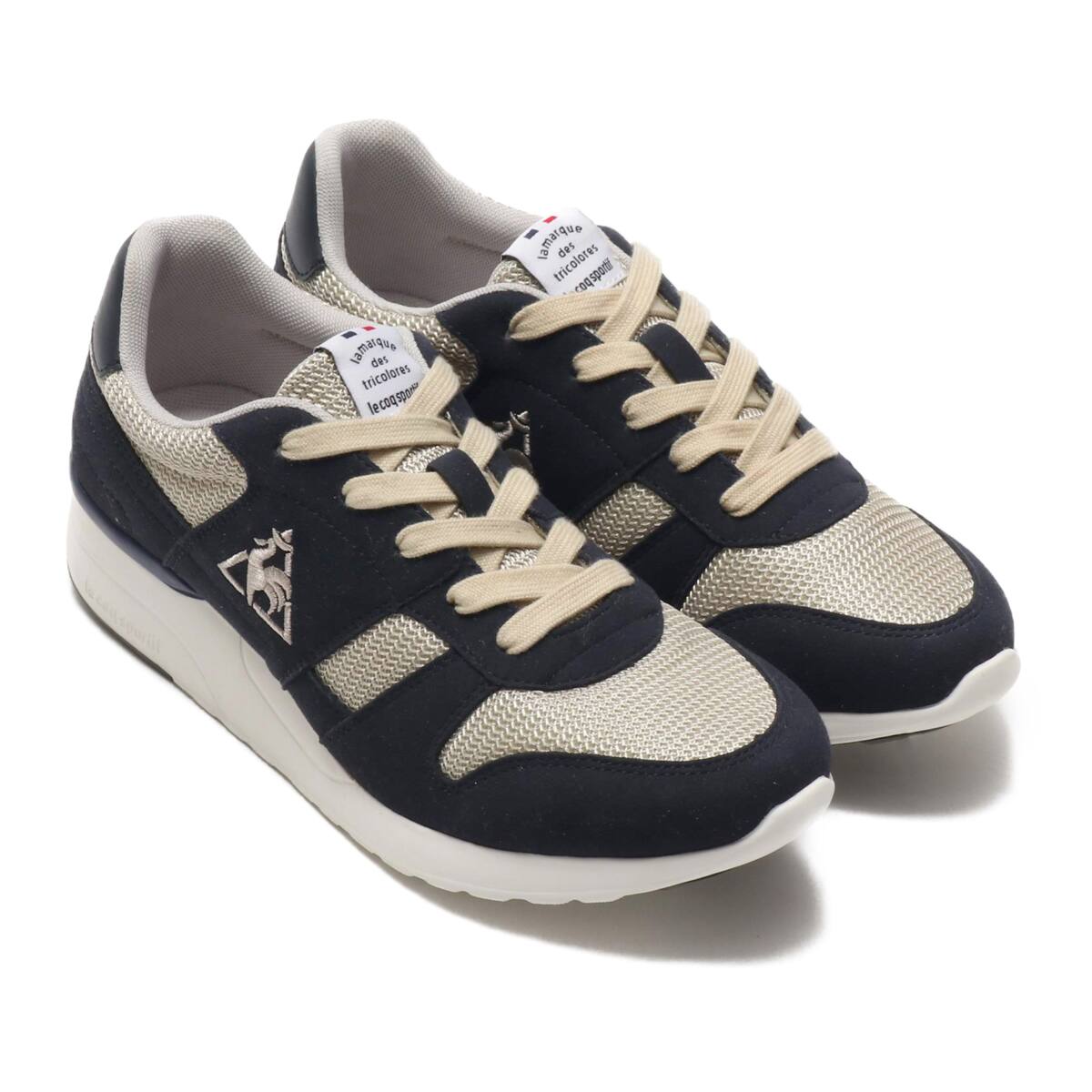 le coq sportif LA SEINE RIFT ベージュ/ネイビー 19FW-I