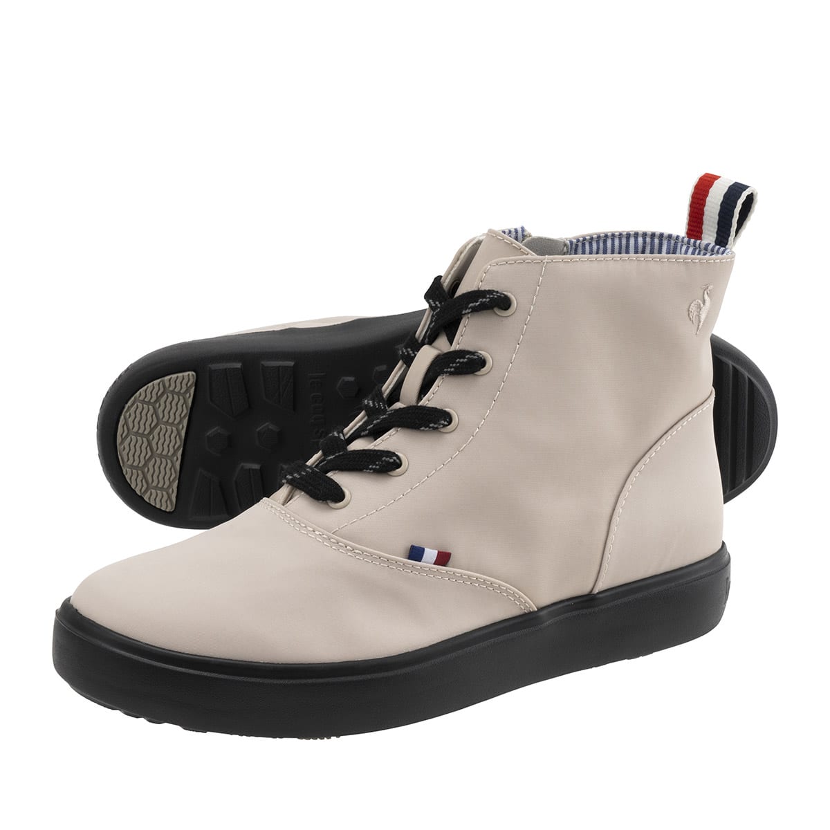 le coq sportif LCS TELUNA III MID R エクリュ/ブラック 24SP-I_photo_large