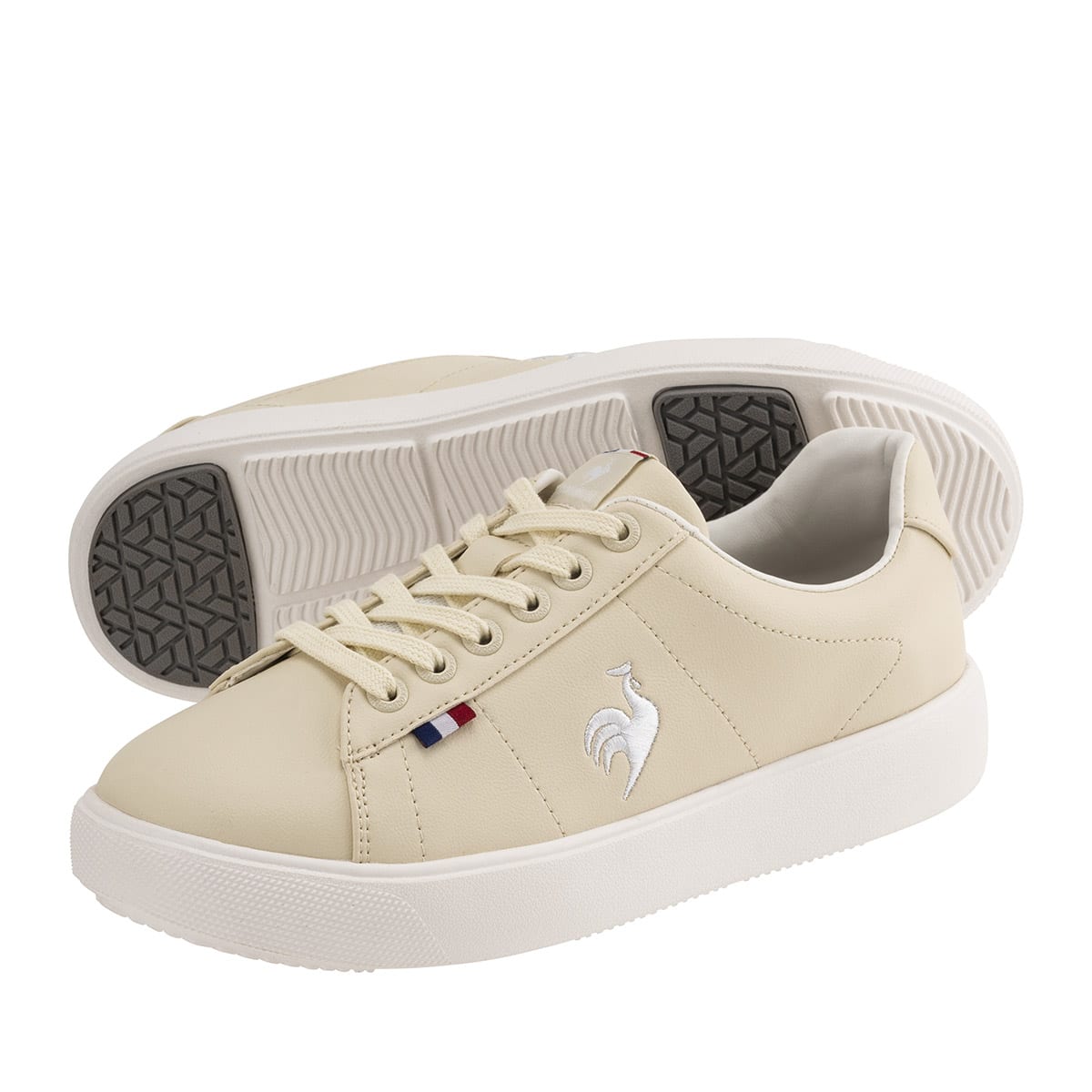 le coq sportif LCS FOURCHE PF ベージュ 24SS-I