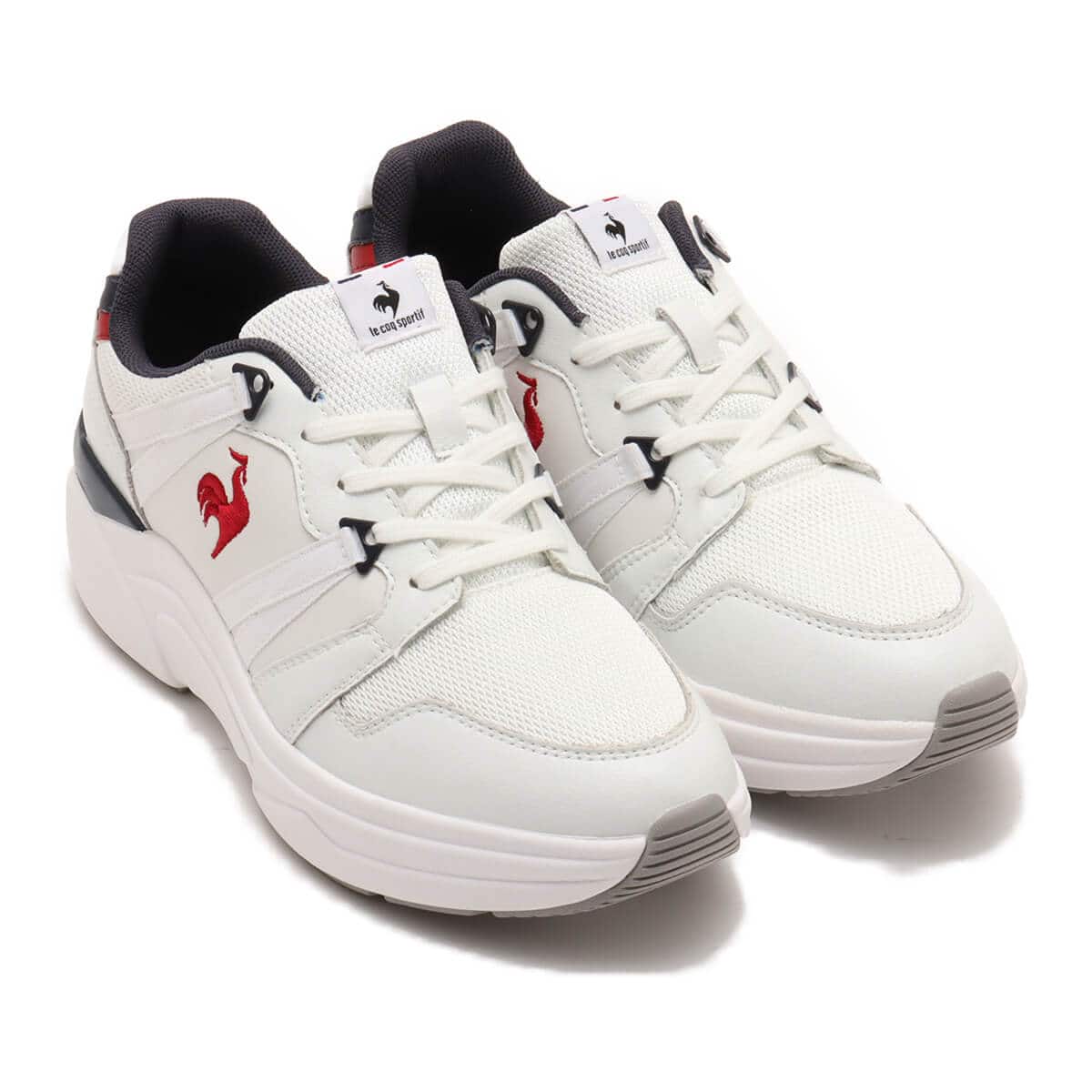 le coq sportif LCS BOULOGNE ホワイト / レッド / ネイビー