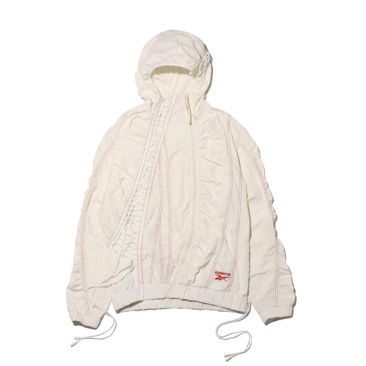 Reebok ジャケット in White. Size L, XL/1X.