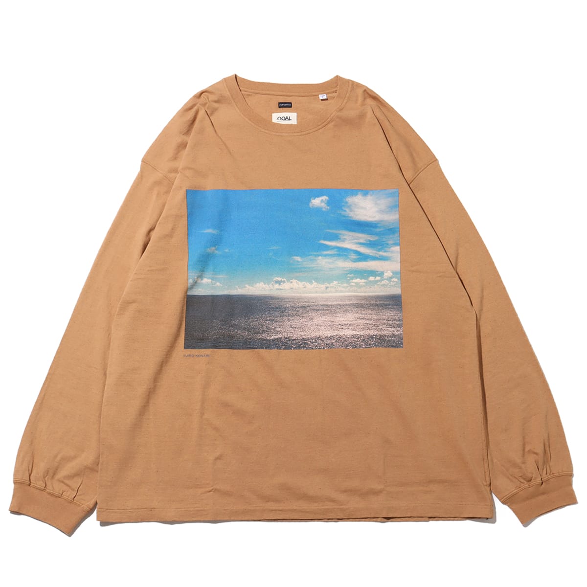 nanamica OOAL L/S Photo Print Tee Mocha |atmos（アトモス） 公式オンラインストア