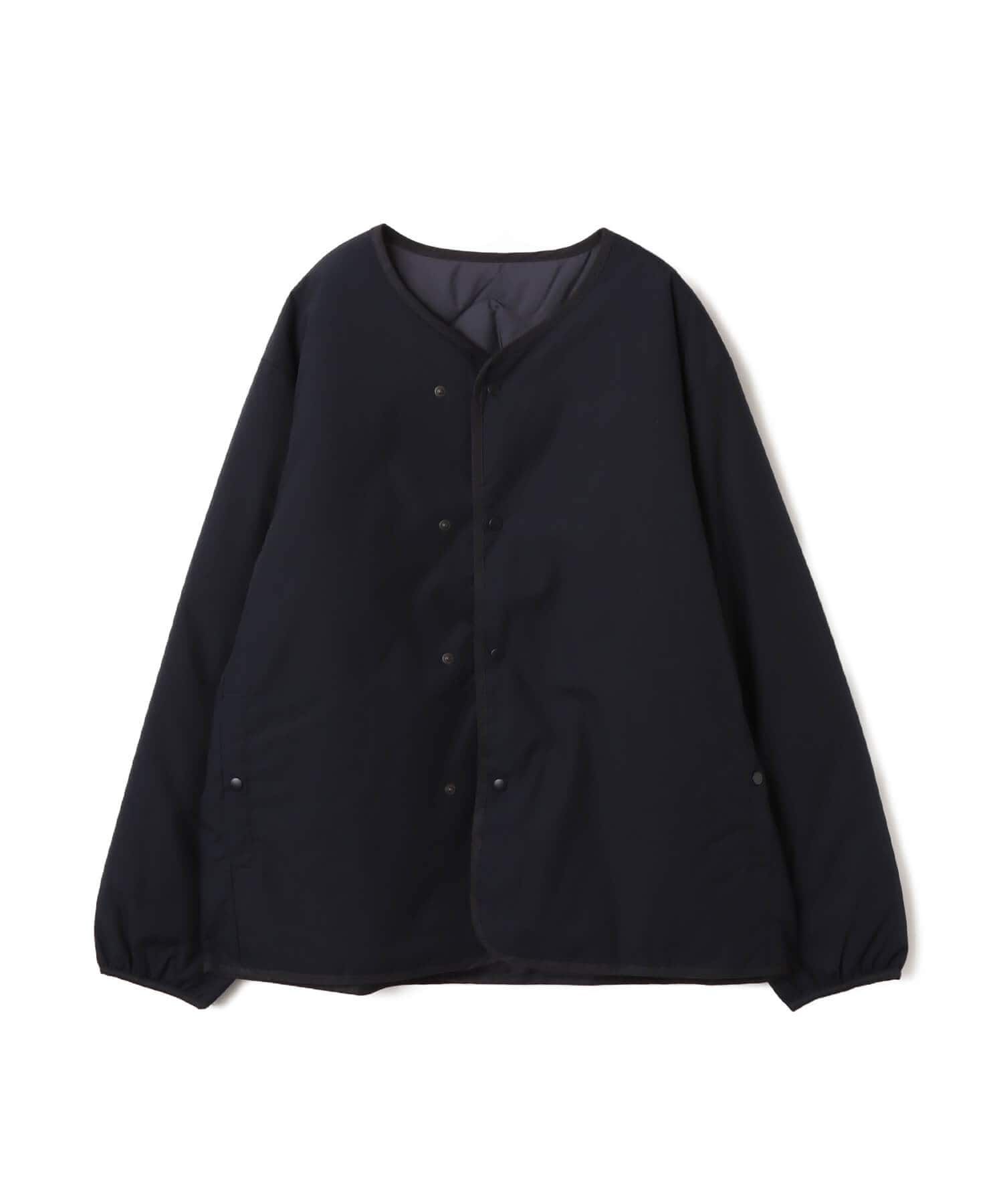 nanamica Reversible Down Cardigan Navyのメイン画像