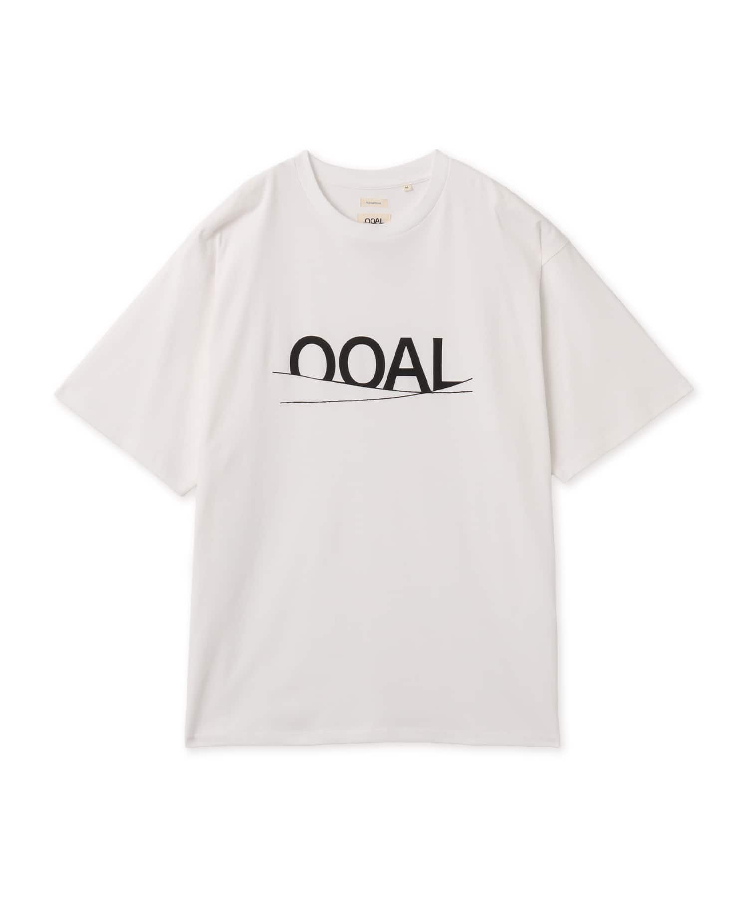 nanamica OOAL Graphic Tee Off Whiteのメイン画像