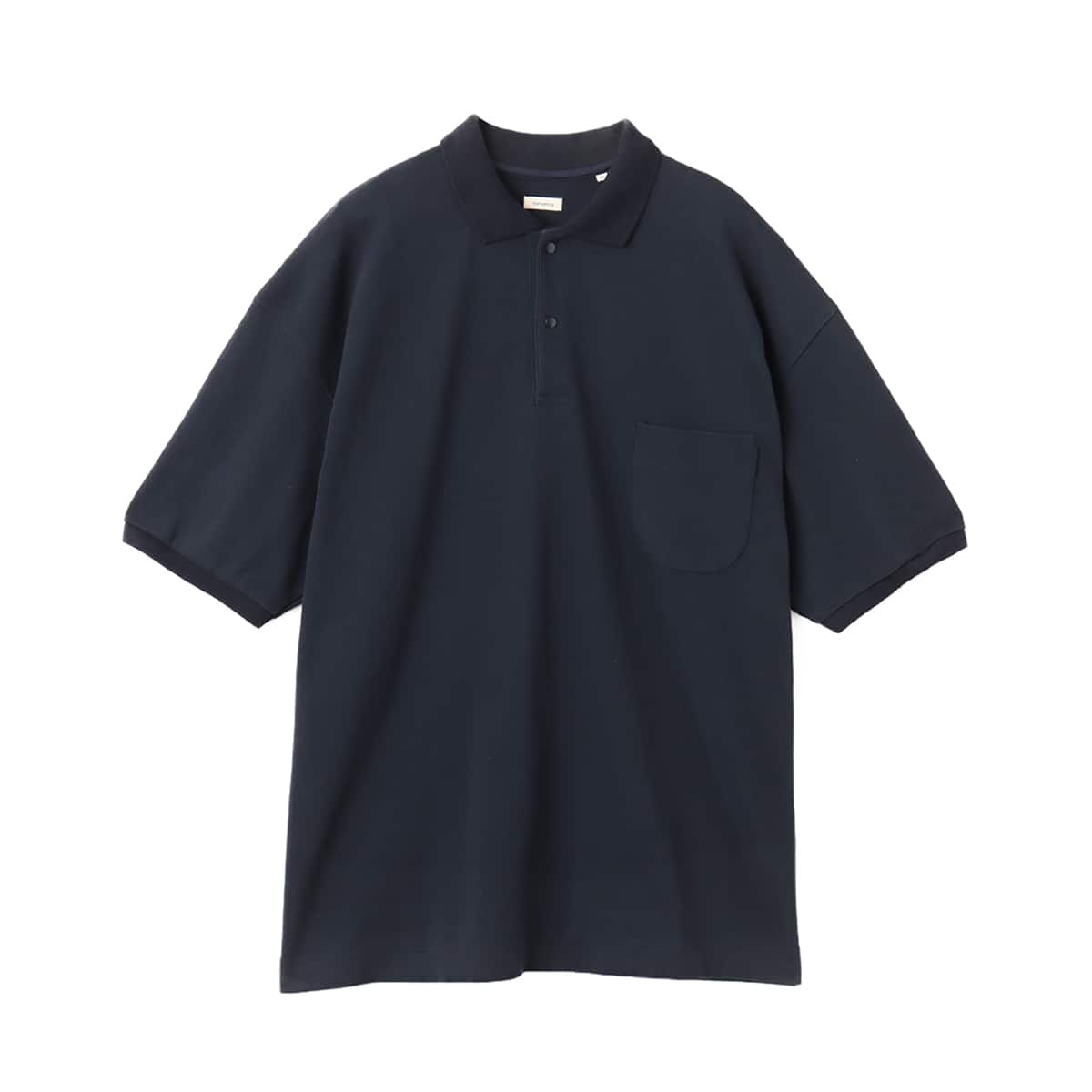 nanamica S/S Polo Shirt Navyのメイン画像