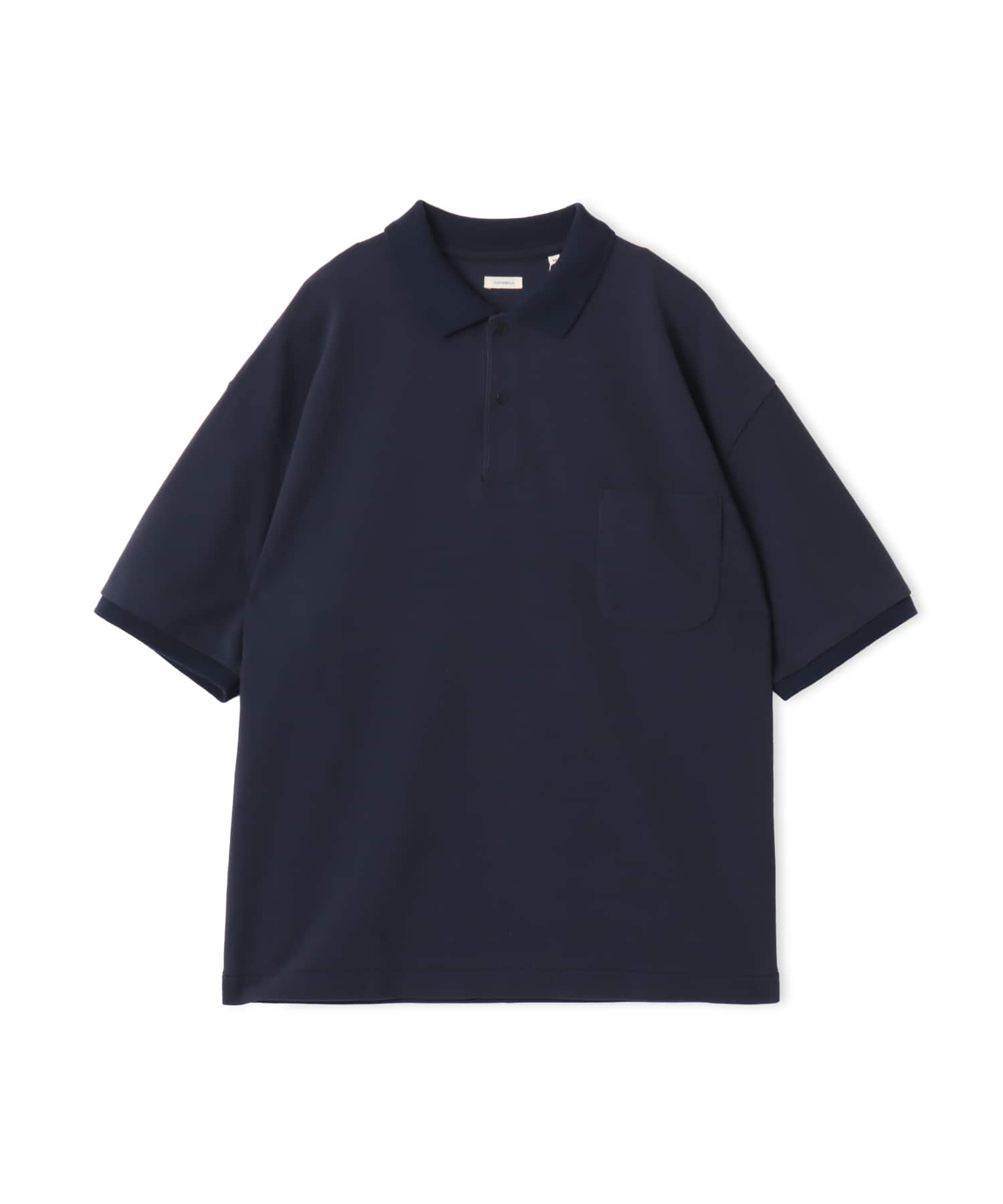 nanamica S/S Polo Shirt Navyのメイン画像