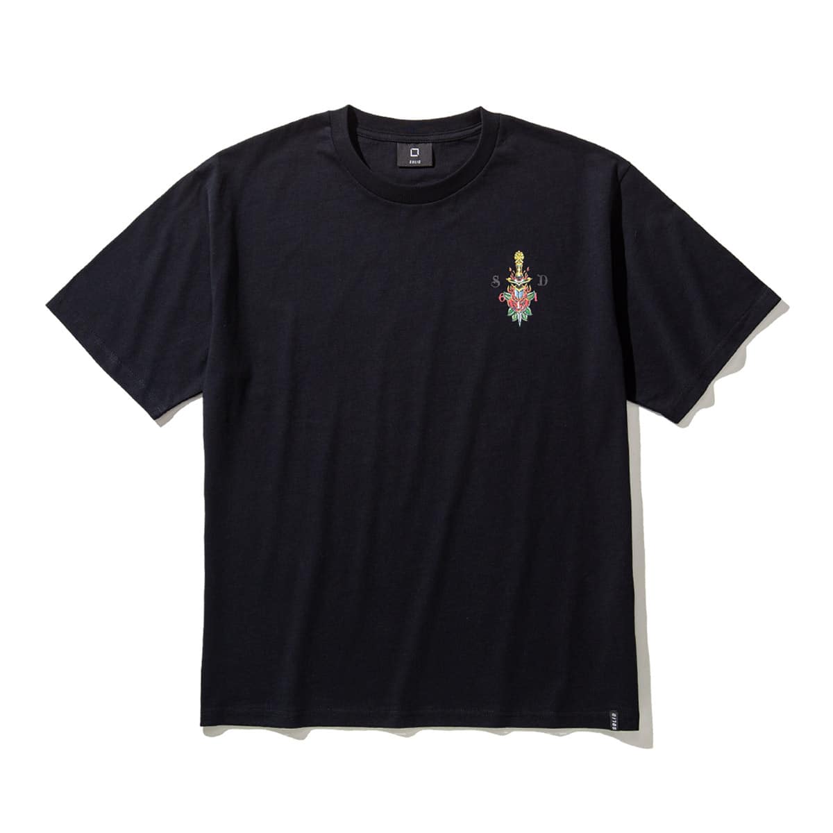 SOLID Atsuo Higuchi DESIGN T-SHIRT BLACK 21SU-Iのメイン画像