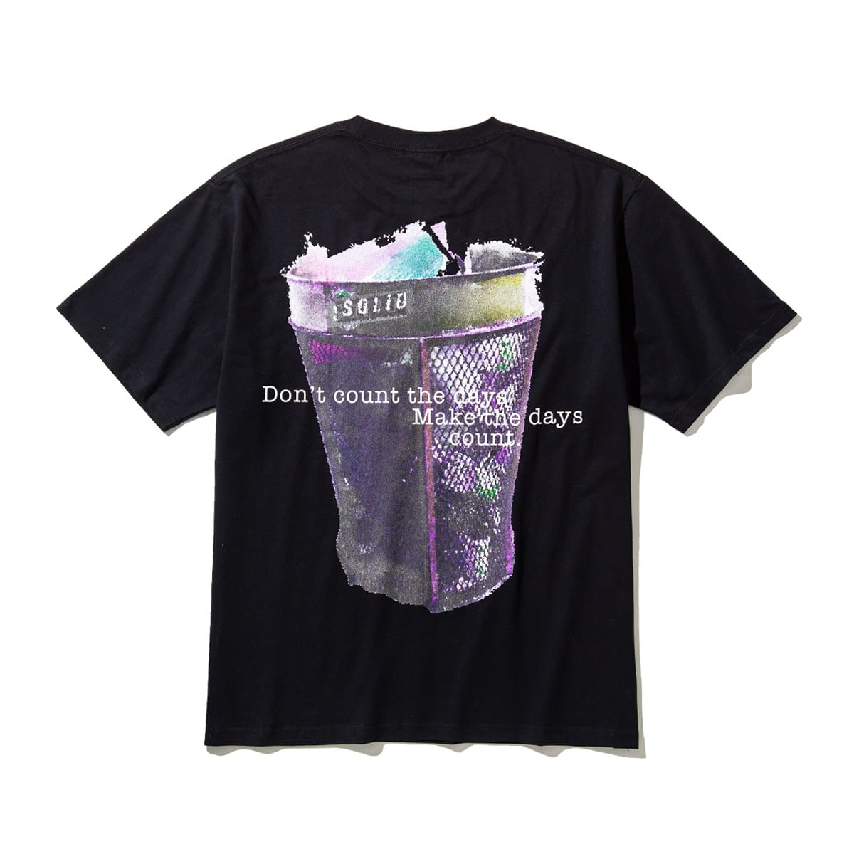 SOLID GARBAGE T-SHIRT BLACK 21SU-Iのメイン画像