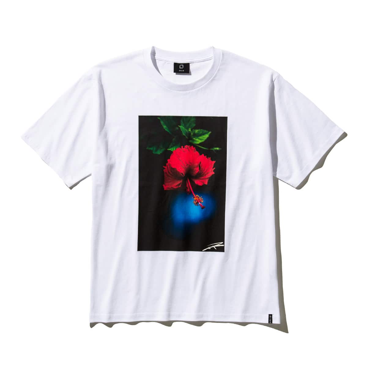 SOLID HIBISCUS GRAFIC T-SHIRTS WHITE 21SU-Iのメイン画像