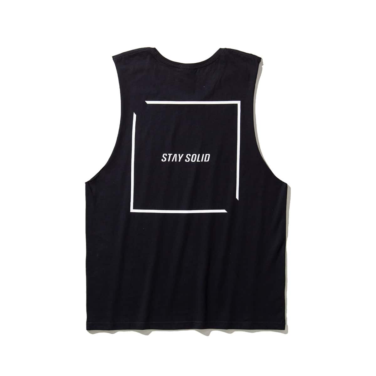 SOLID STAY SOLID TANK TOP BLACK 21SU-Iのメイン画像