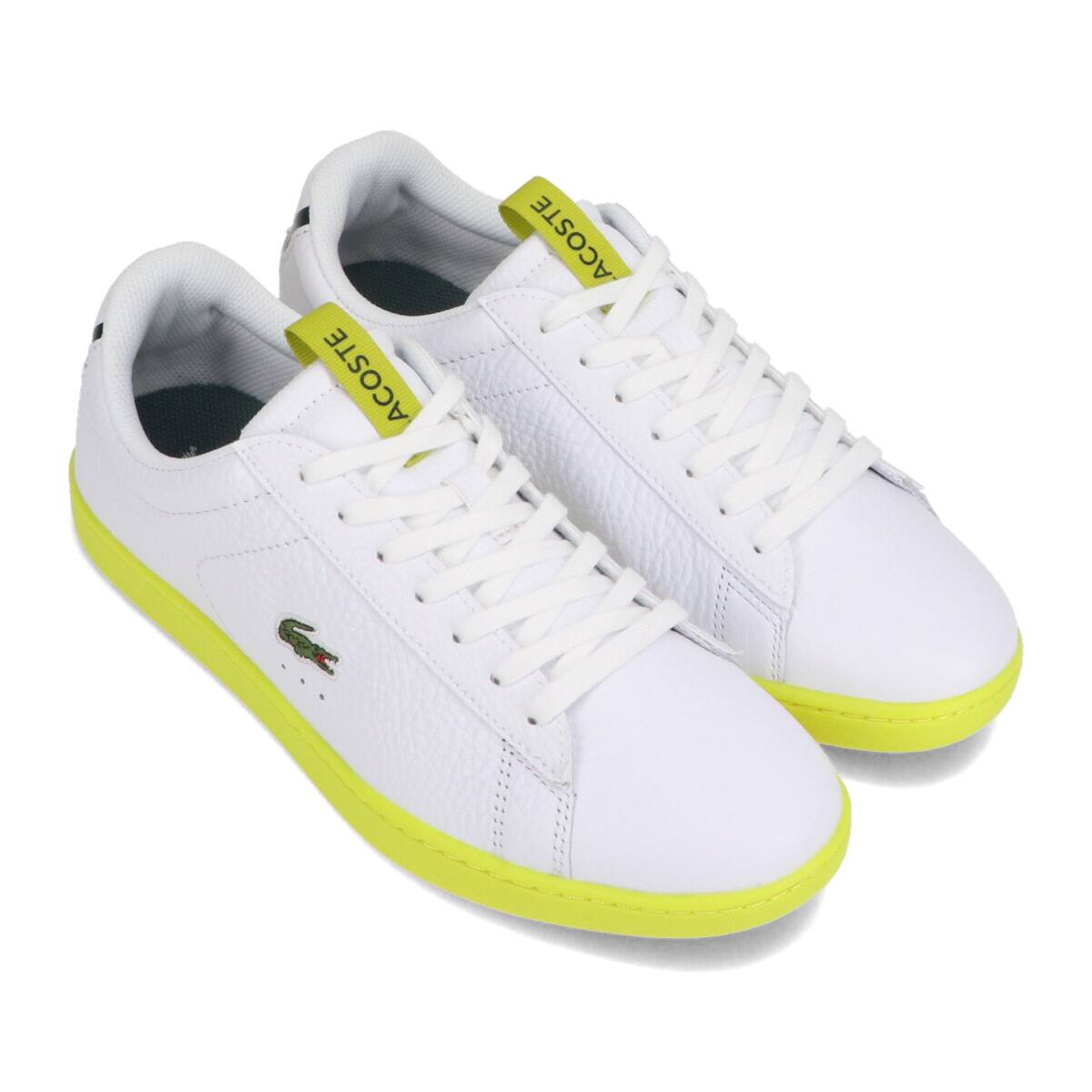 LACOSTE CARNABY EVO 0320 1 WHT/YLW 20FA-Iのメイン画像