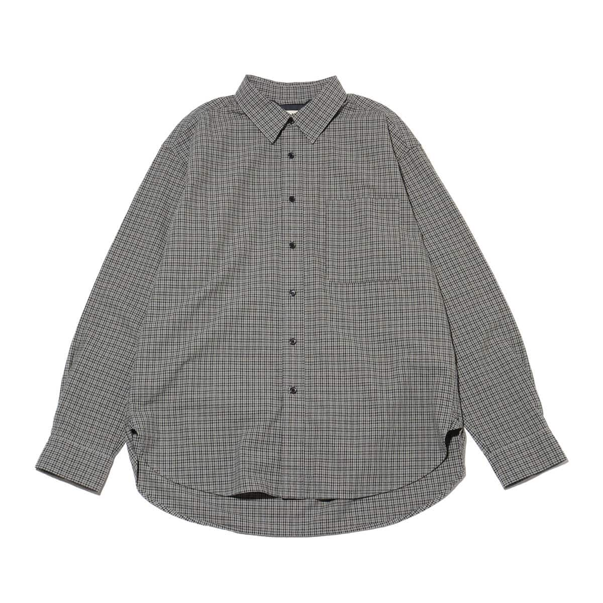 snow peak Niigata Made check Shirt Grey 24SP-I|atmos（アトモス） 公式オンラインストア