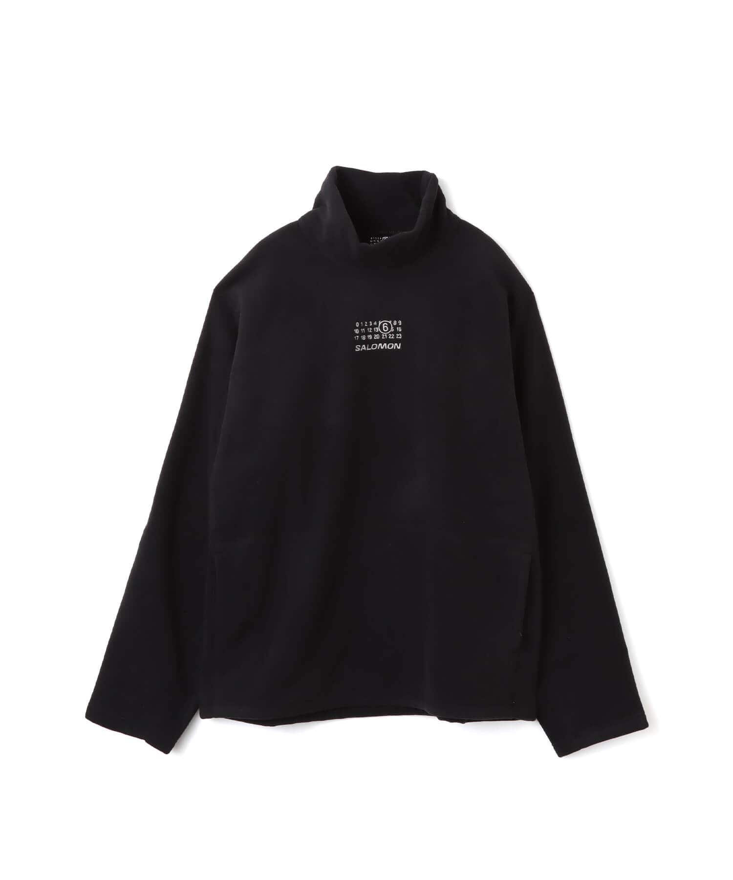 MM6 Long-sleeved Top SALOMON Washed Blackのメイン画像