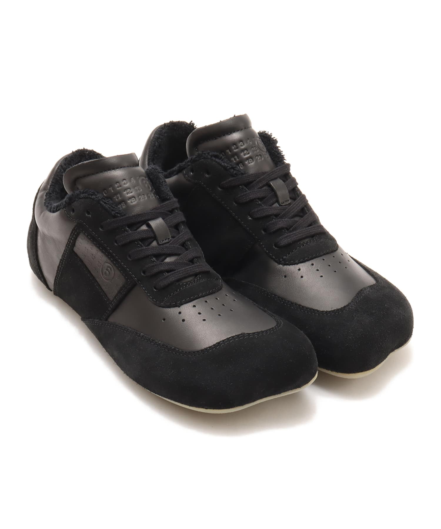 MM6 MENS ANATOMIC SNEAKERS BLACKのメイン画像