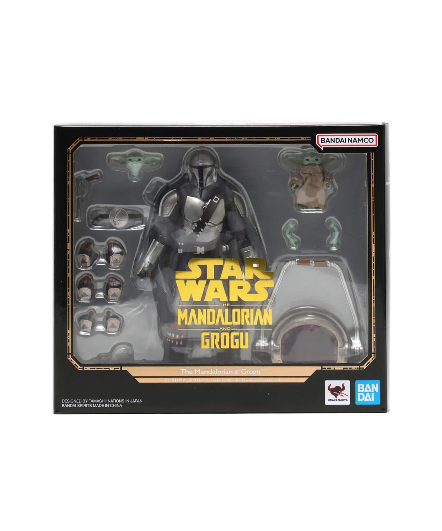 BANDAI SPIRITS S.H.Figuarts マンダロリアン＆グローグー (STAR WARS: The Mandalorian and Grogu) MULTIのメイン画像