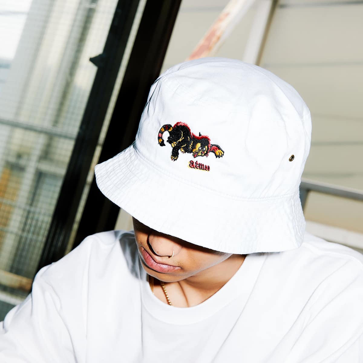 atmos x KOUSUKE SHIMIZU HAT WHITE 21SP-I_photo_large