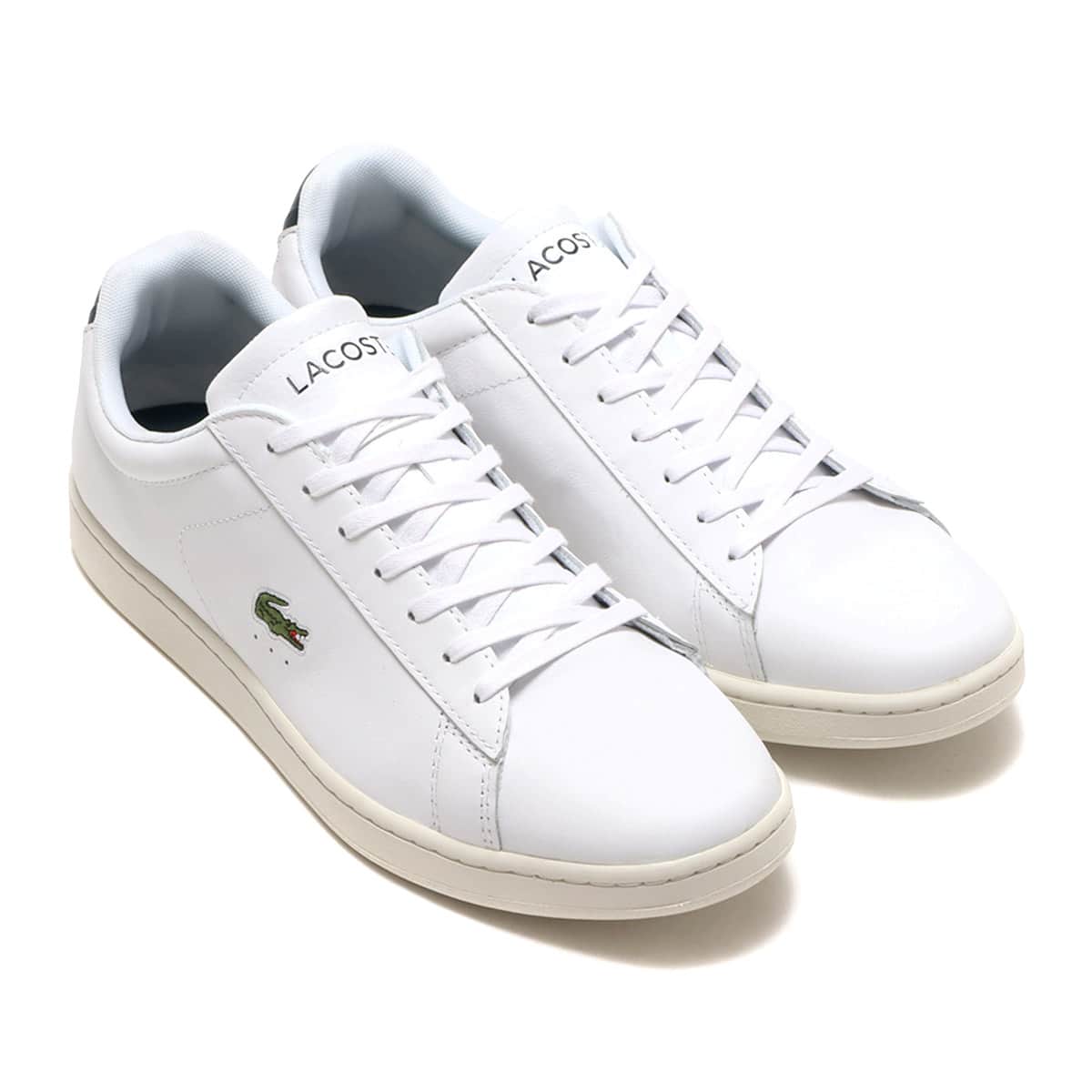 LACOSTE CARNABY EVO 0721 1 WHITE/DK.GREEN 21FA-Iのメイン画像