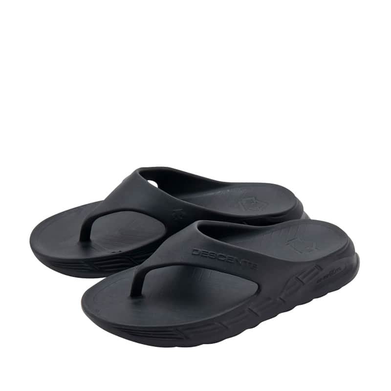 DESCENTE ENERZITE CALM THONG BLACK 21SS-Iのメイン画像