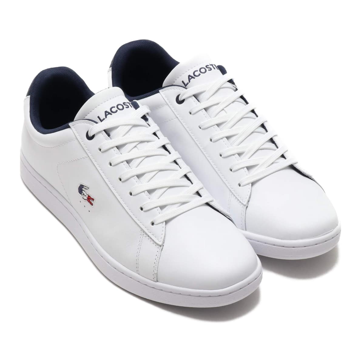LACOSTE CARNABY EVO 119 7 WHT/NVY/RED 