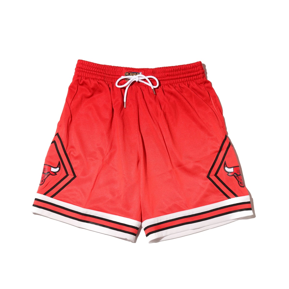 Mitchell & Ness Old English Swingman Shorts C.Bulls RED 19HO-Iのメイン画像