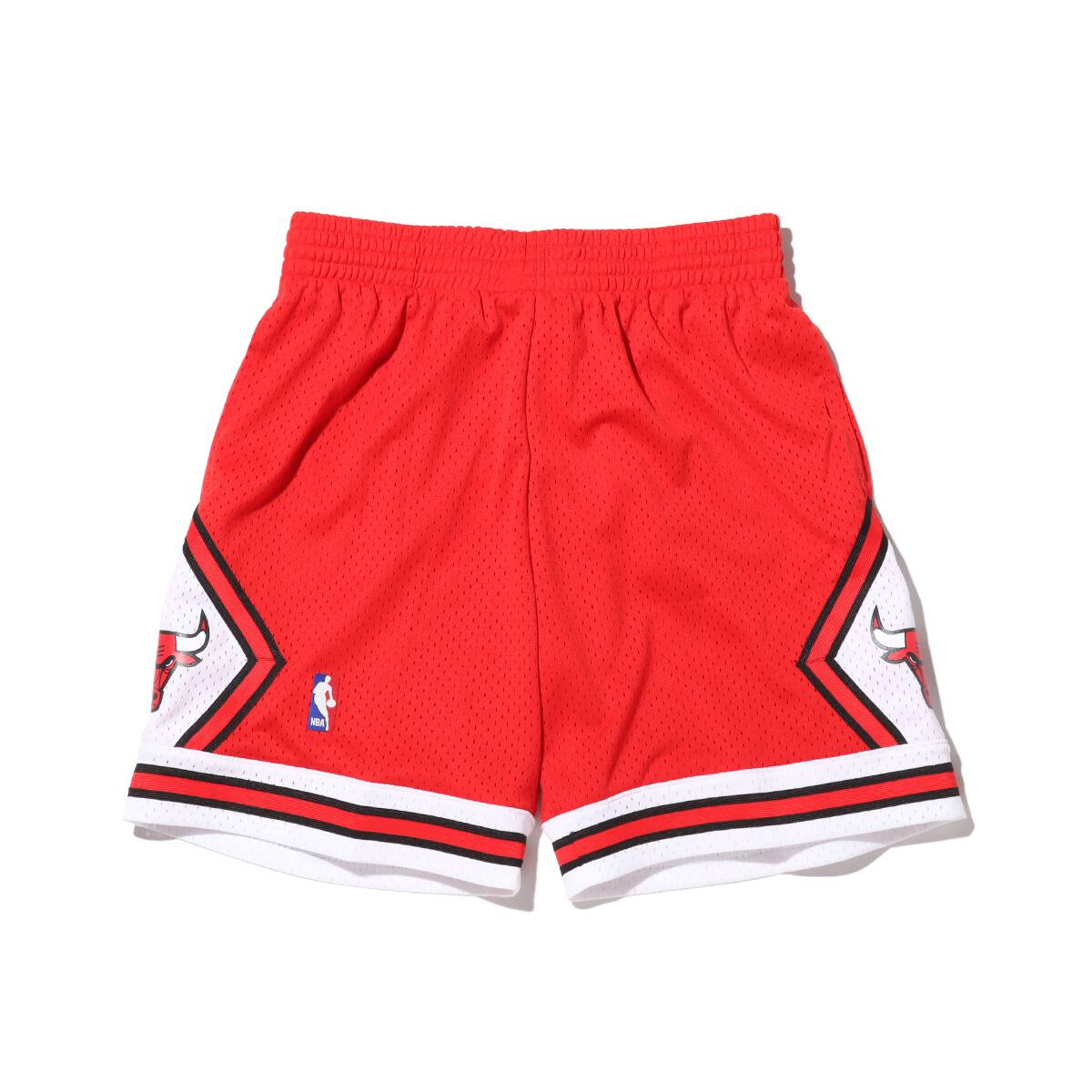 Mitchell & Ness NBA SWINGMAN ROAD SHORTS BULLS 97-98 SCARLET 20SU-Iのメイン画像