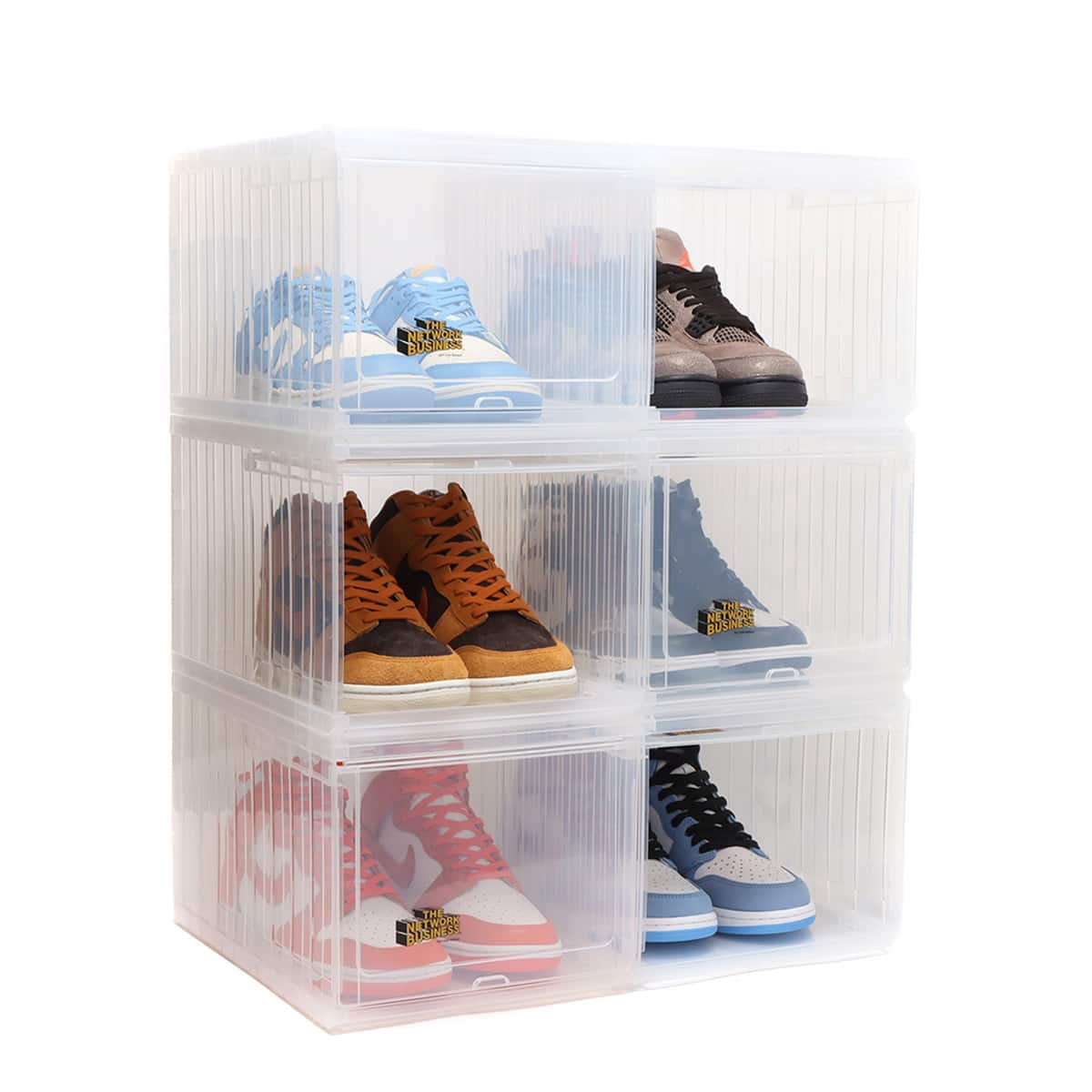 AVIC × THE NETWORK BUSINESS SNEAKERS BOX CLEAR 21SU-I_photo_large