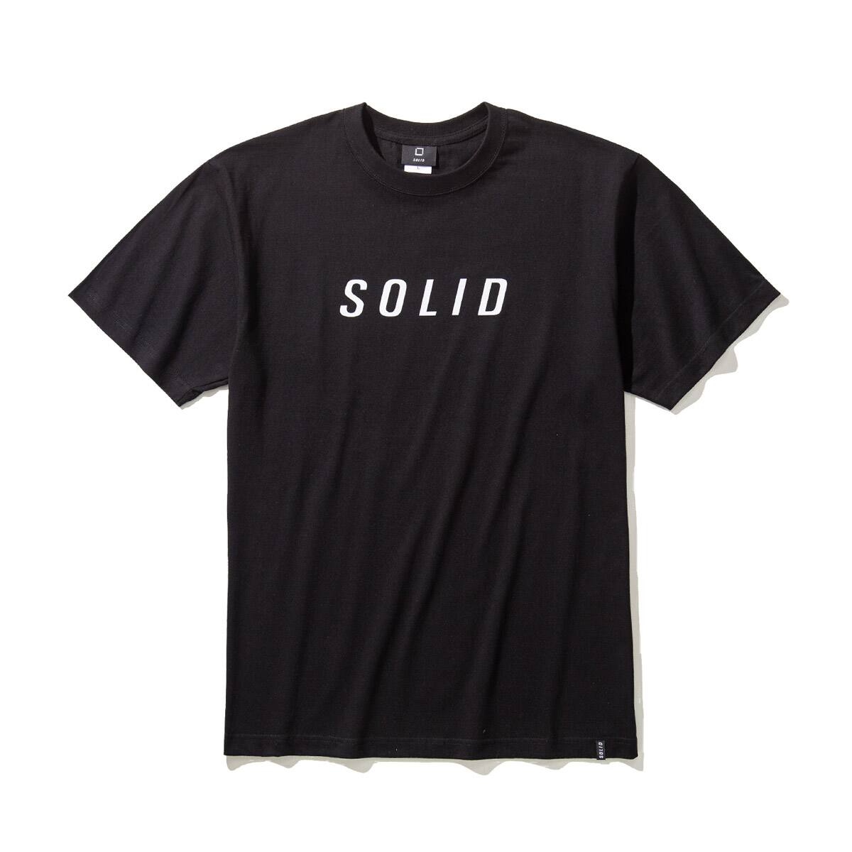 SOLID LOGO T-SHIRTS BLACK 21SS-Iのメイン画像