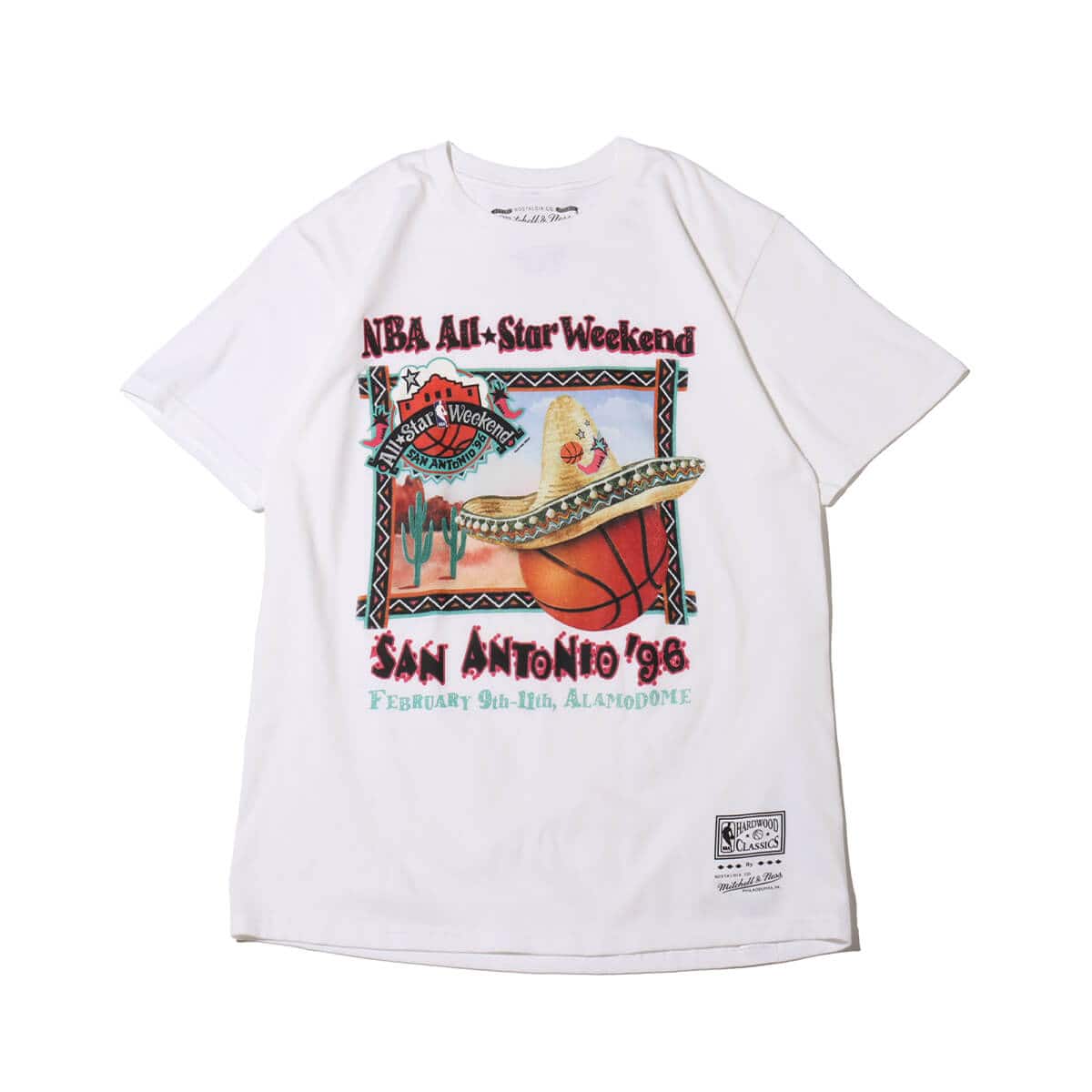 Mitchell & Ness ASG CELEBRATE TEE ALL-STAR WHITEのメイン画像