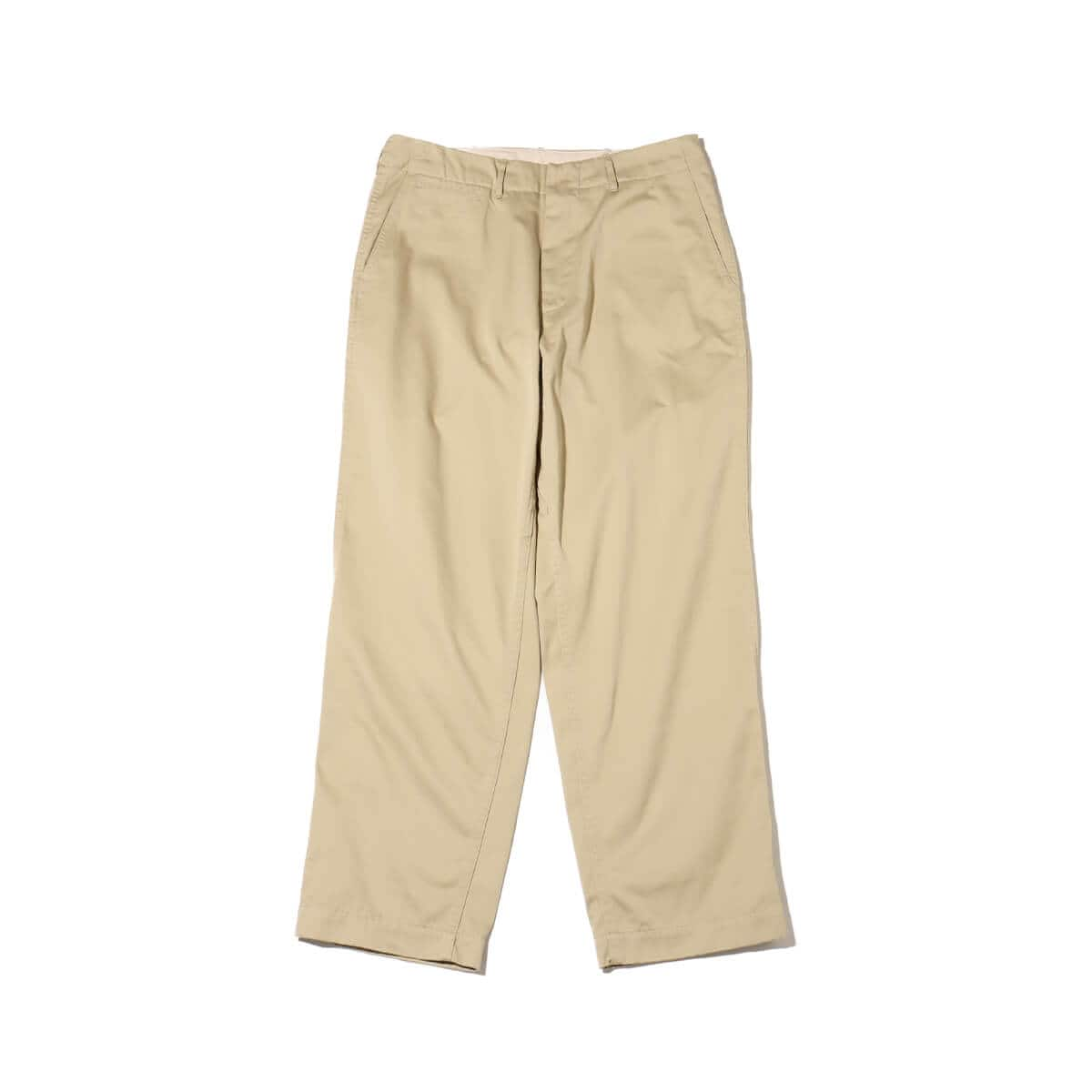 nanamica Wide Chino Pants Khaki 24SP-I