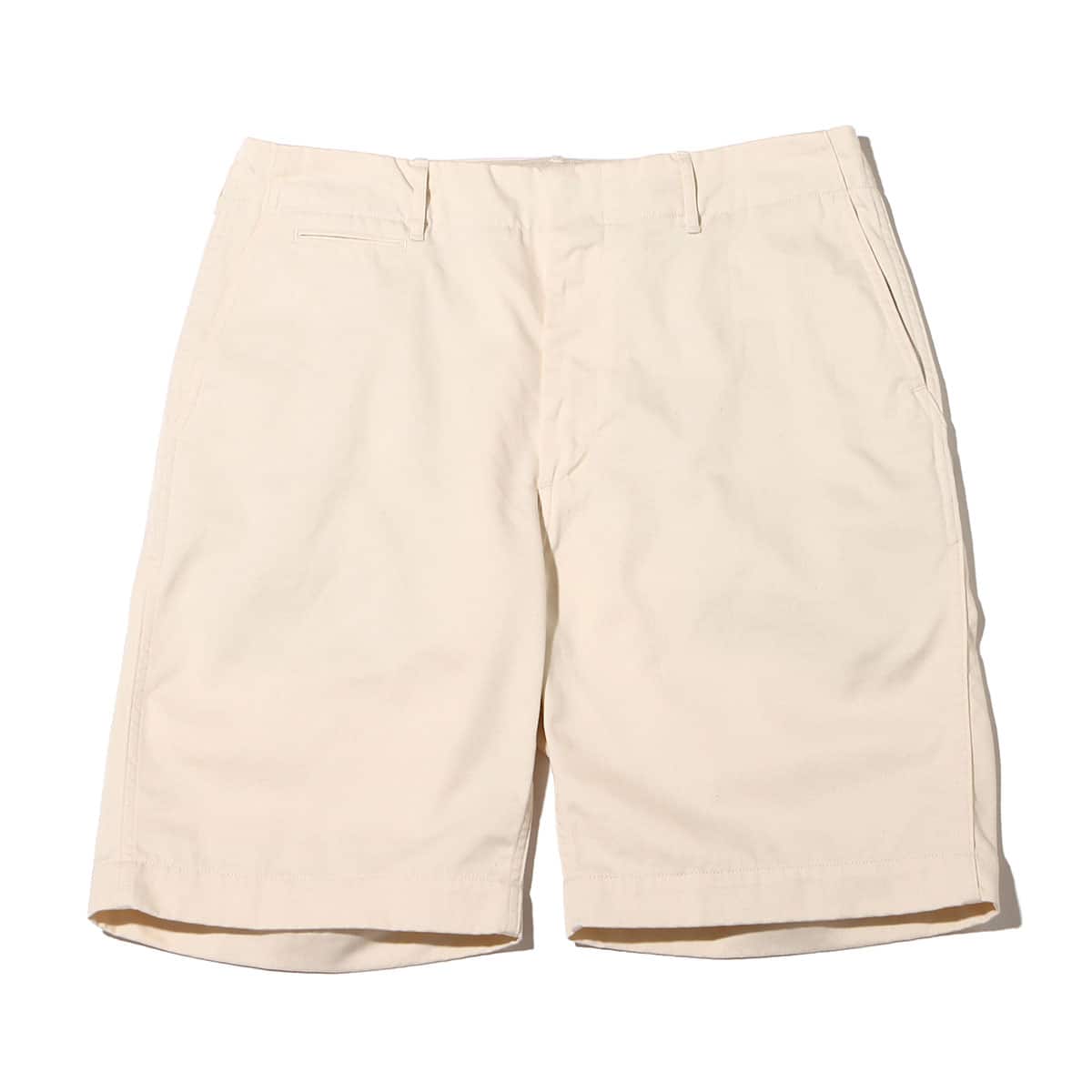 nanamica Chino Shorts Natural 23SP-Iのメイン画像