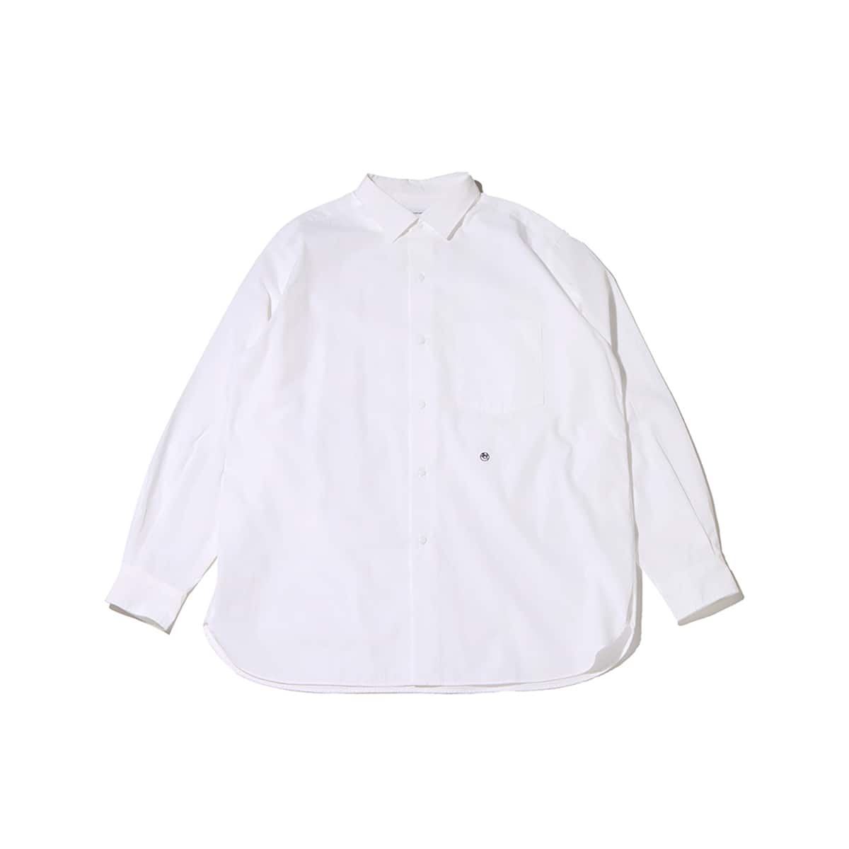 ナナミカ Band Collar Wind Shirt ：Off White L約65ｃｍ