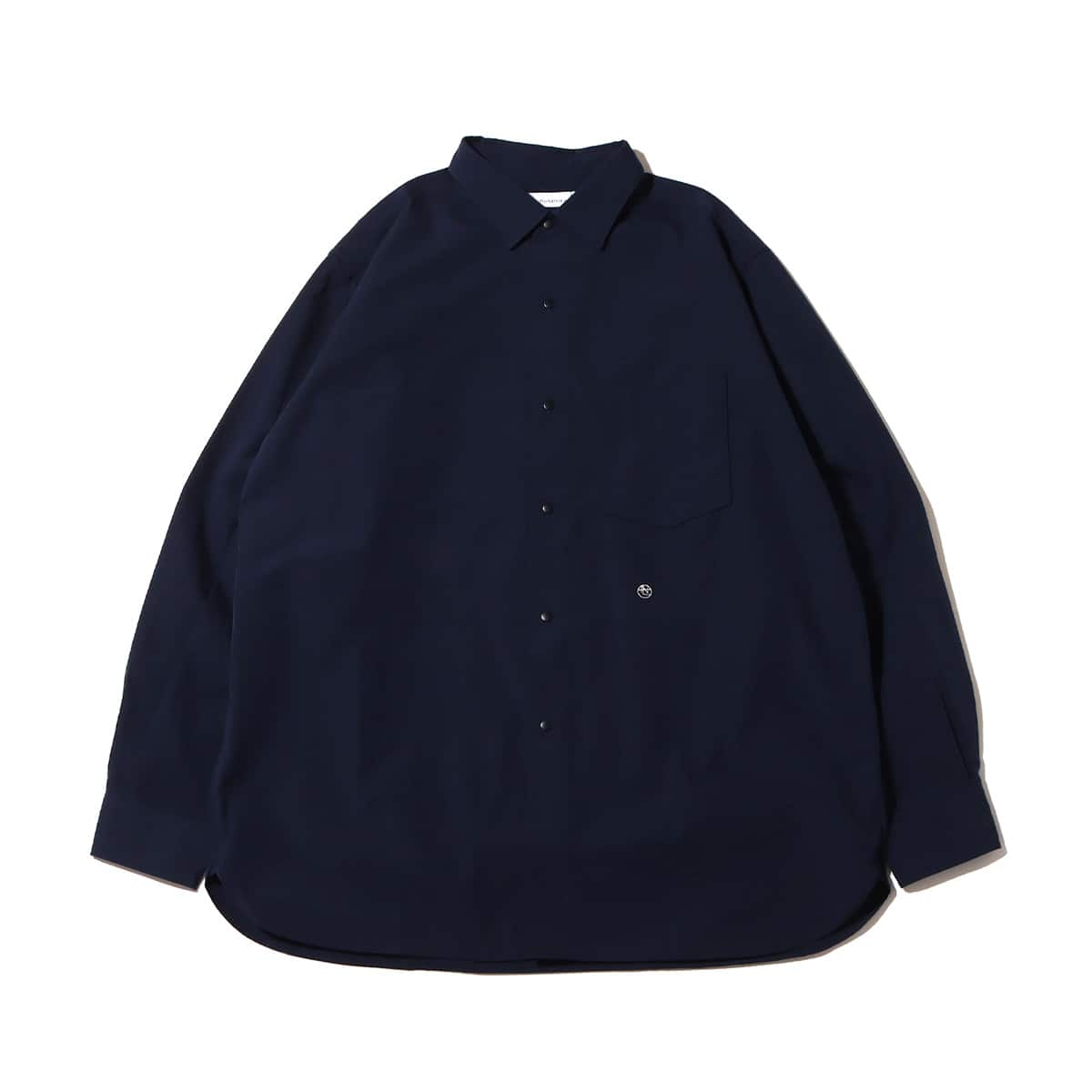 nanamica Regular Collar Wind Shirt Dark Navy 23SP-I