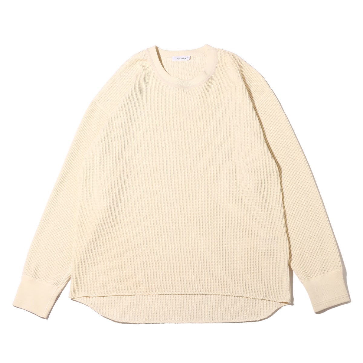 nanamica Crew Neck L/S Thermal Tee Natural 23SP-I