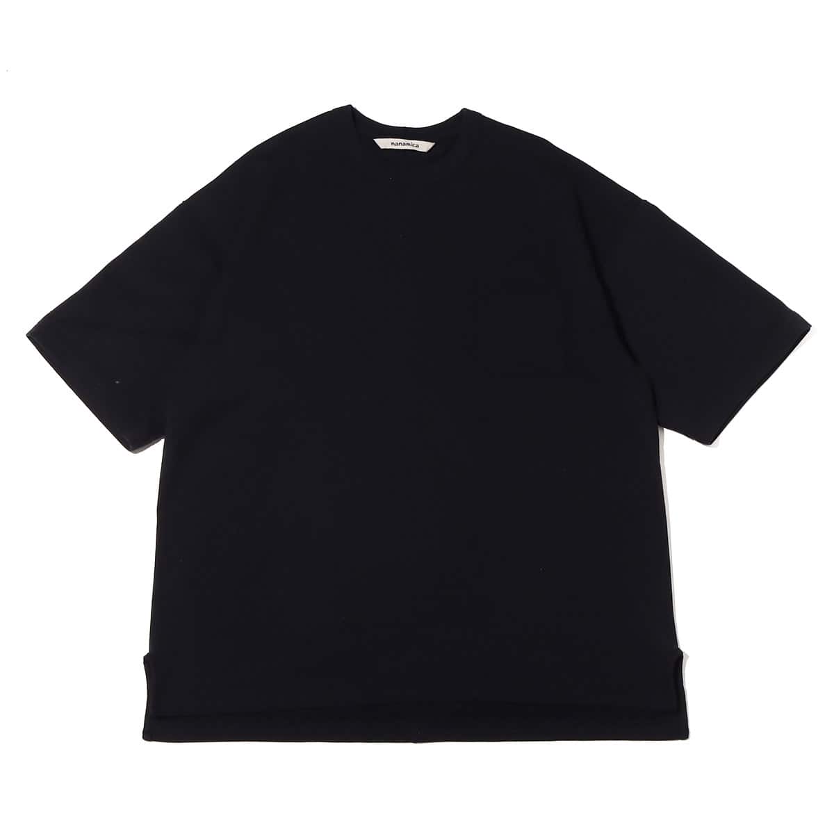 nanamica H/S Pocket Tee Black 23SP-Iのメイン画像